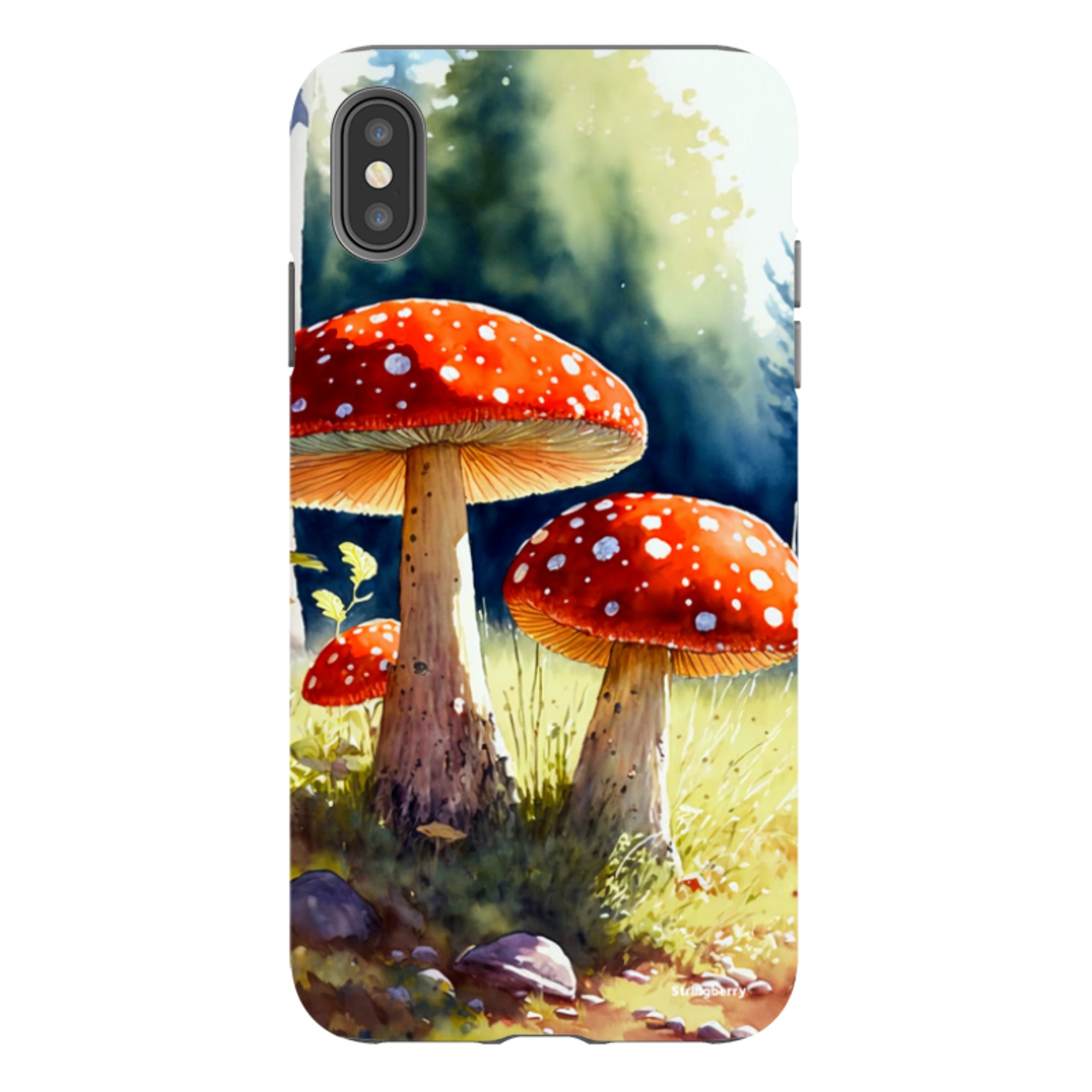 iPhone Tough Case - Mushroom Colour III