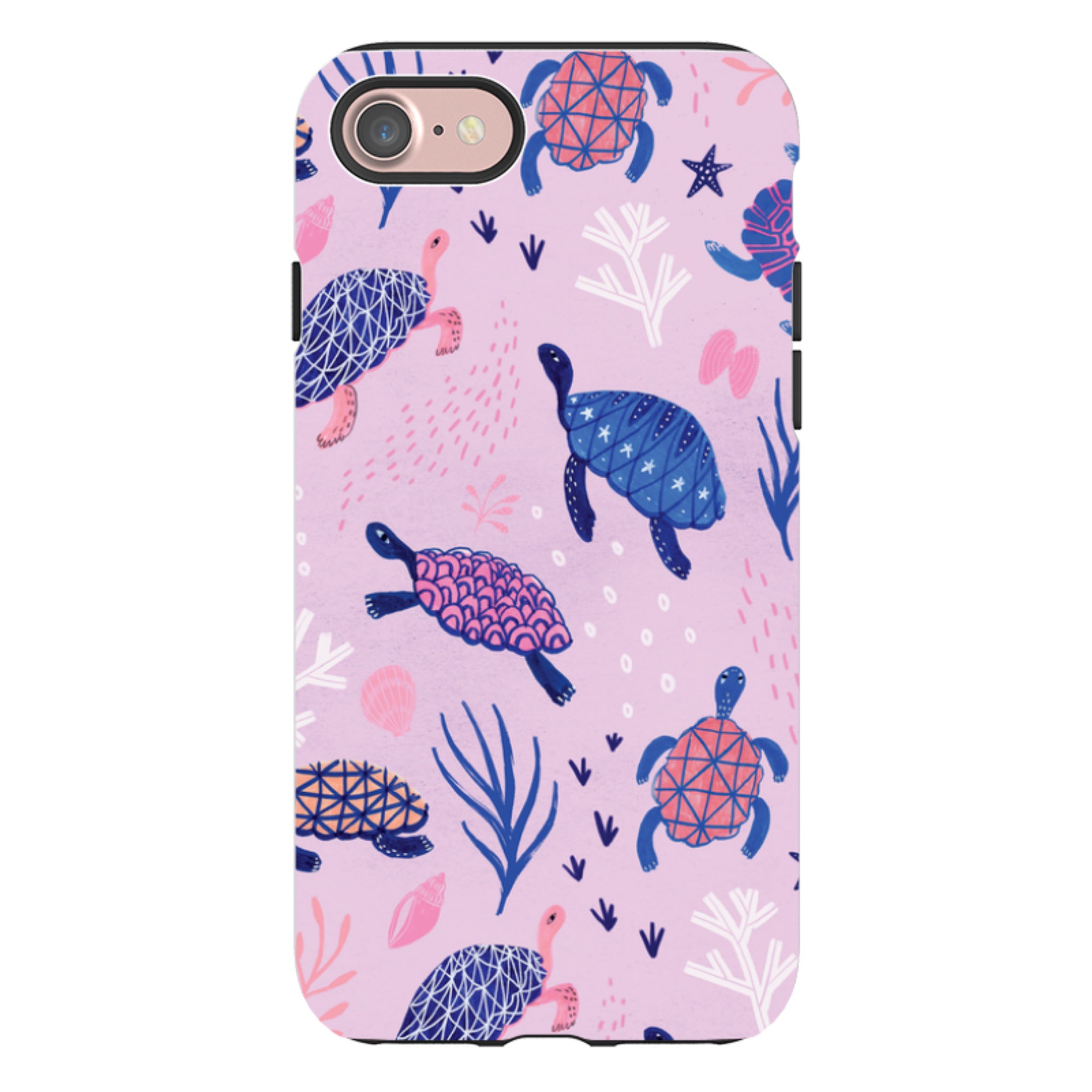 iPhone Tough Case - Turtles By Lee Foster Wilson