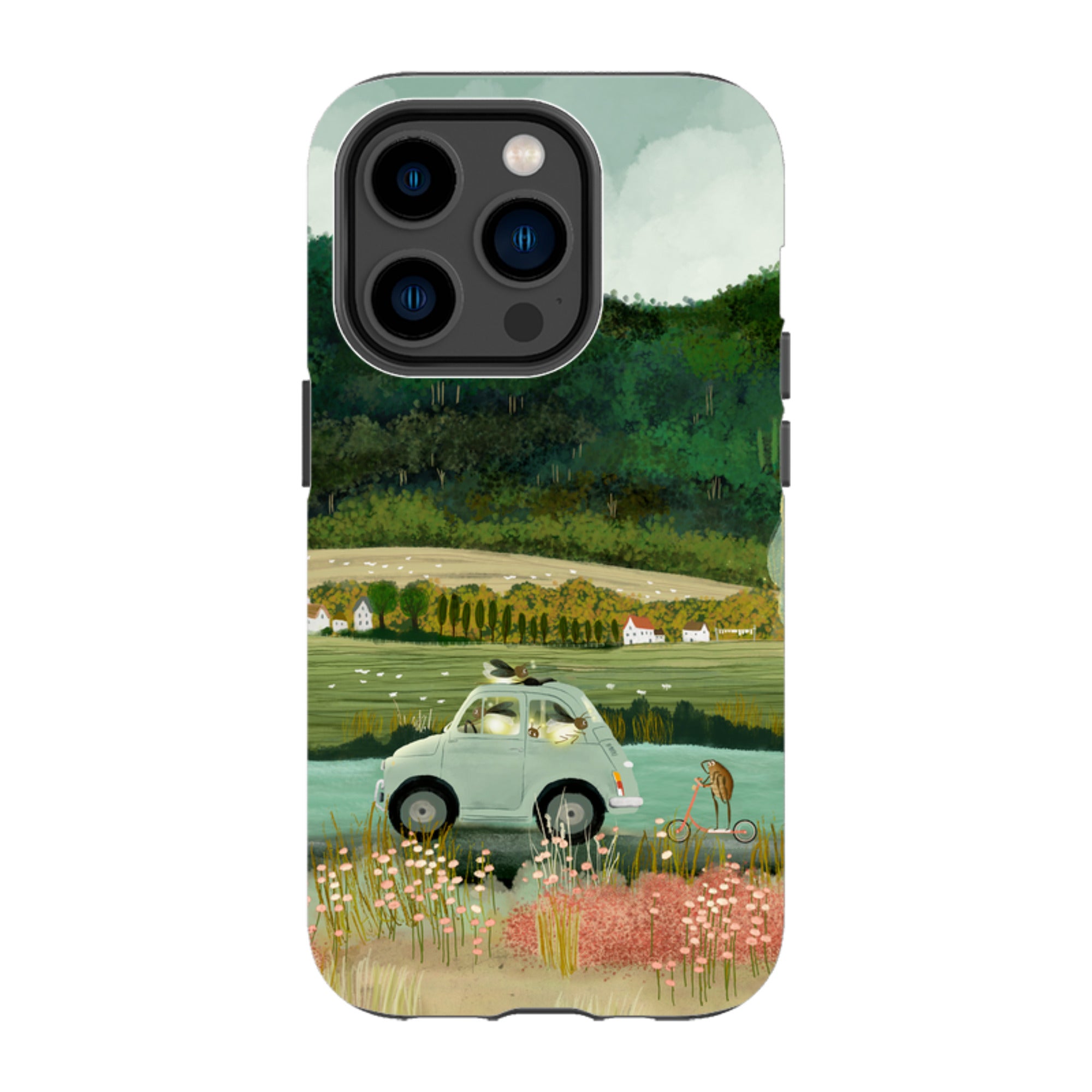 iPhone MagSafe Tough Case -  Lightening Bugs By Katherine Quinn
