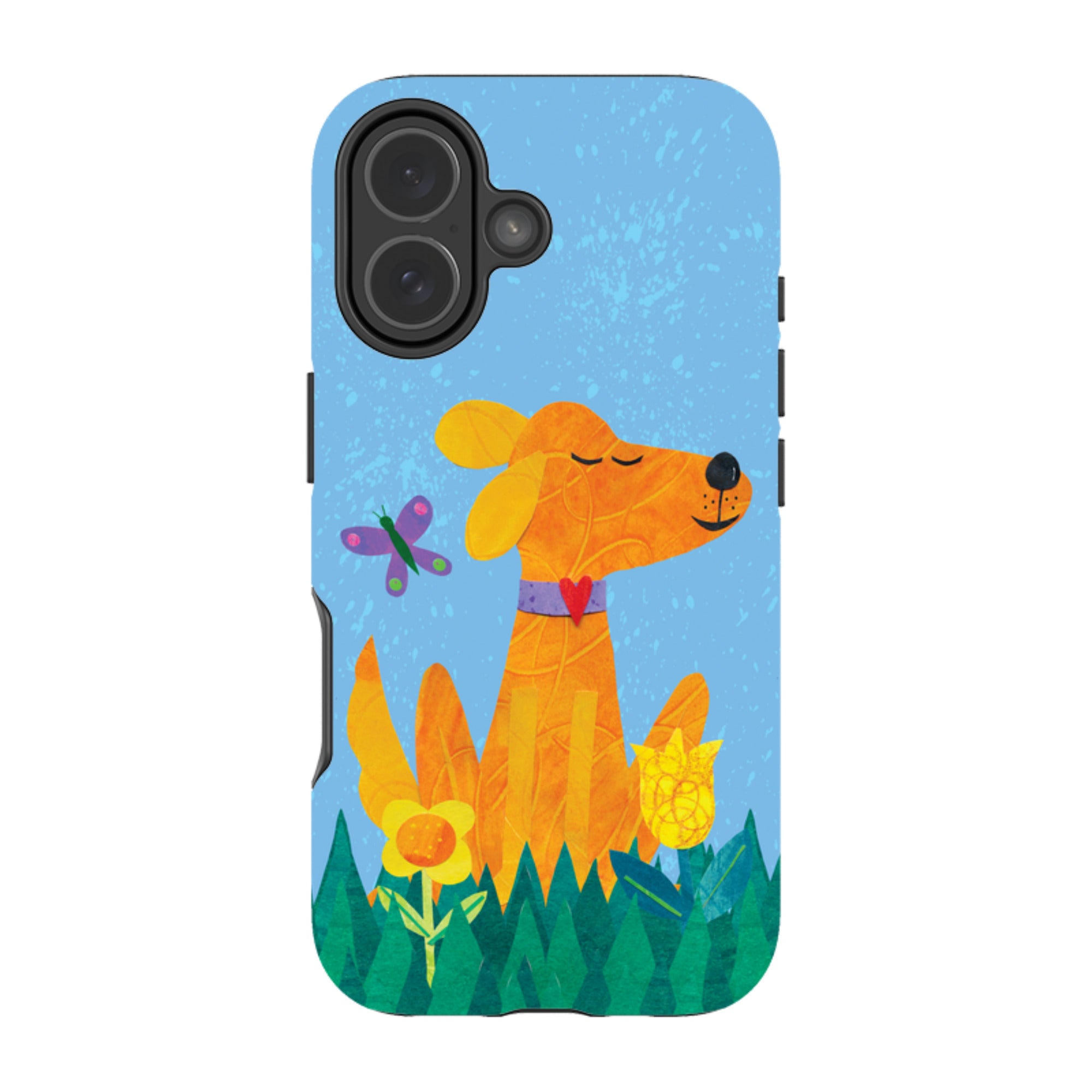 iPhone MagSafe Tough Case - Pup in the grass By Tracey English