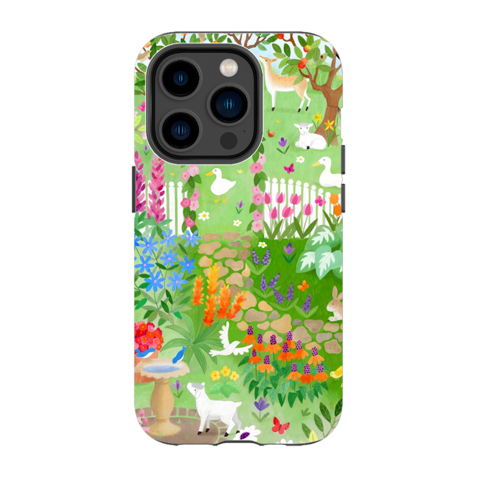 iPhone Tough Case - Spring By Bex Parkin