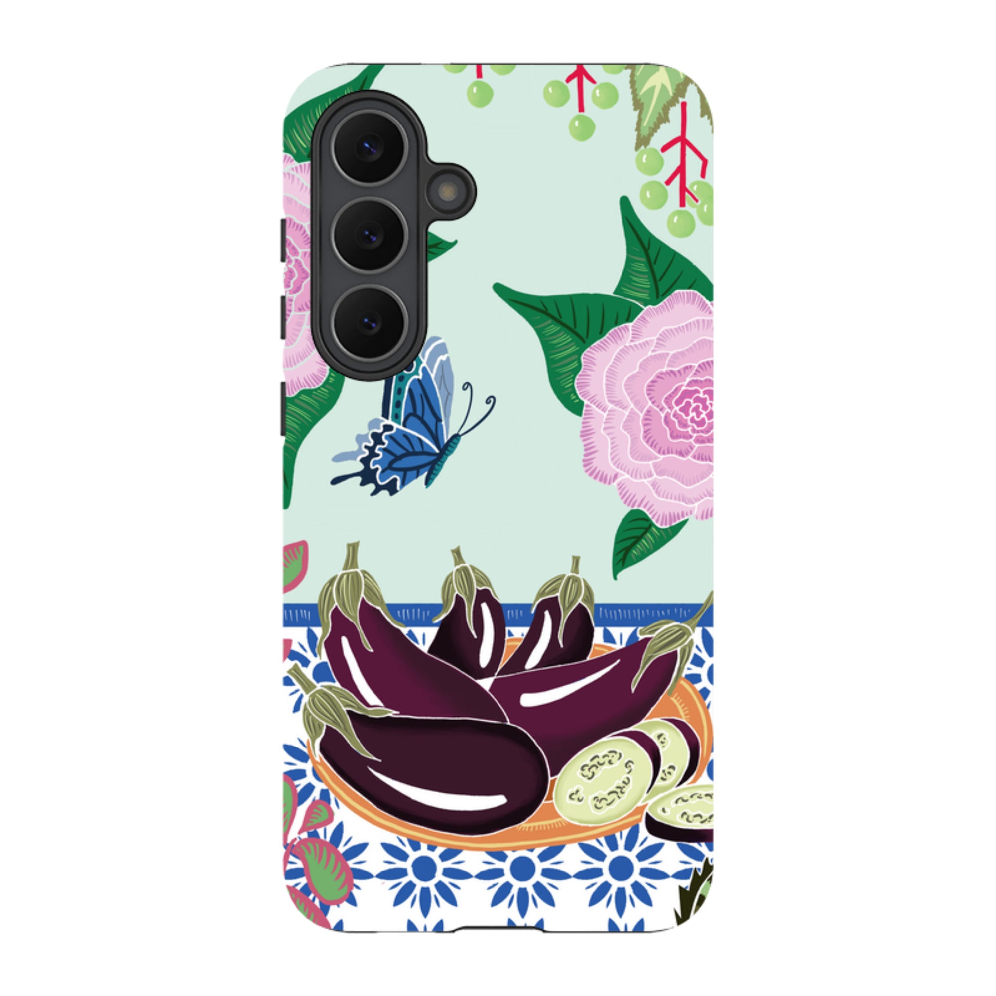 Samsung Tough Case - Aubergines By Kate Heiss