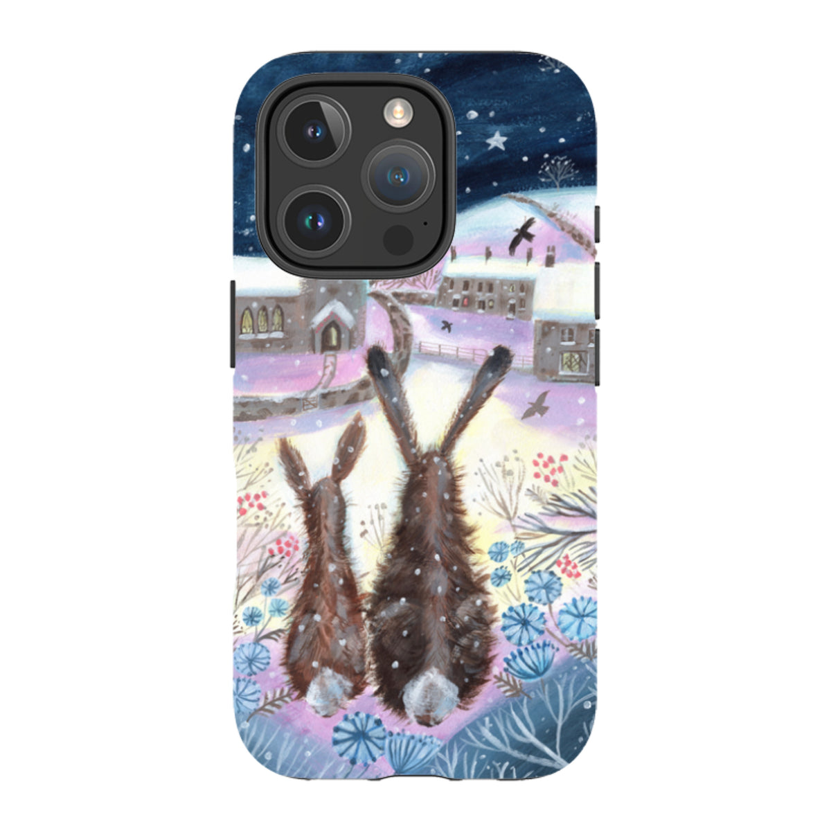iPhone Tough Case - Rabbit & Hare By Mary Stubberfield