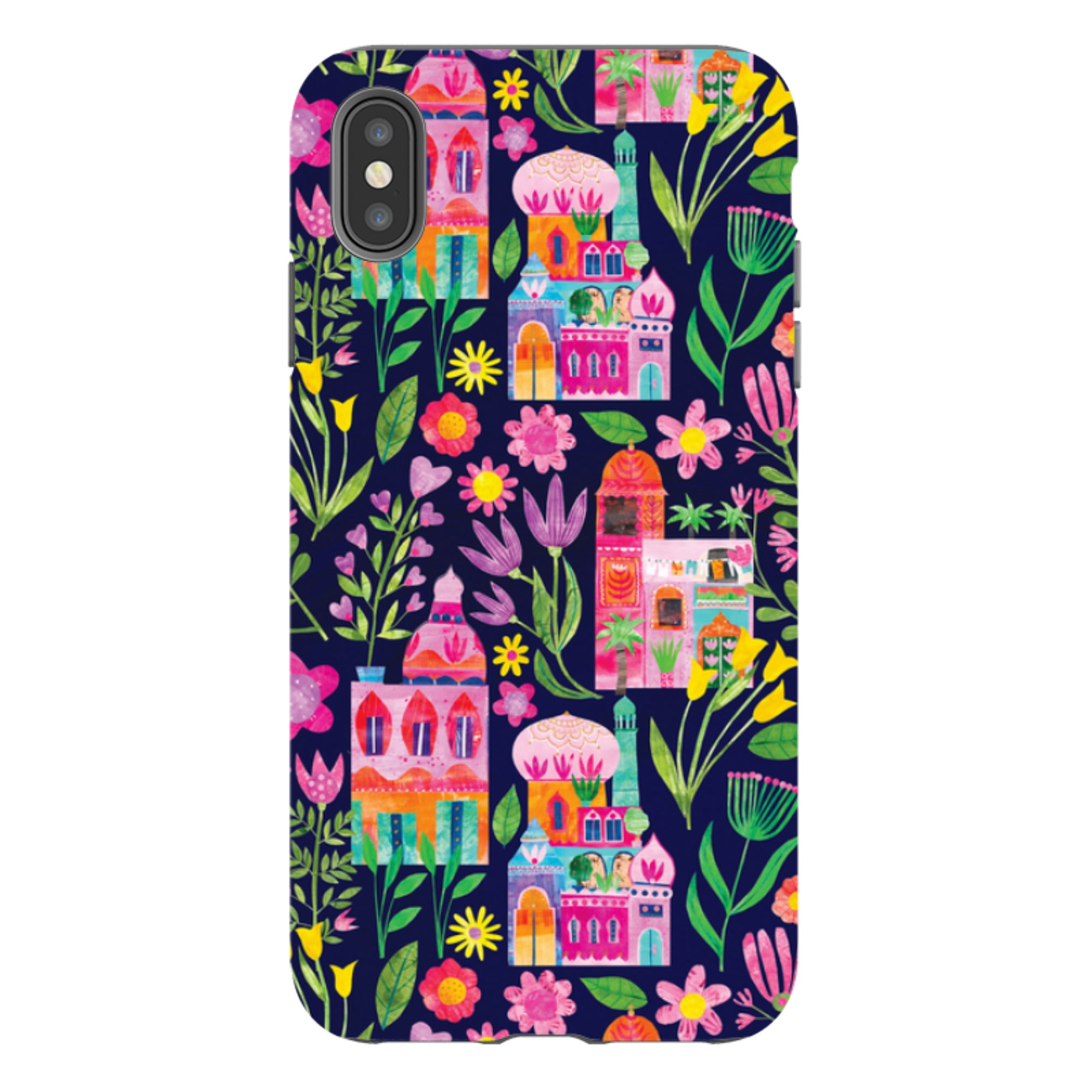 iPhone Tough Case - Indian Summer Dark By Tracey English