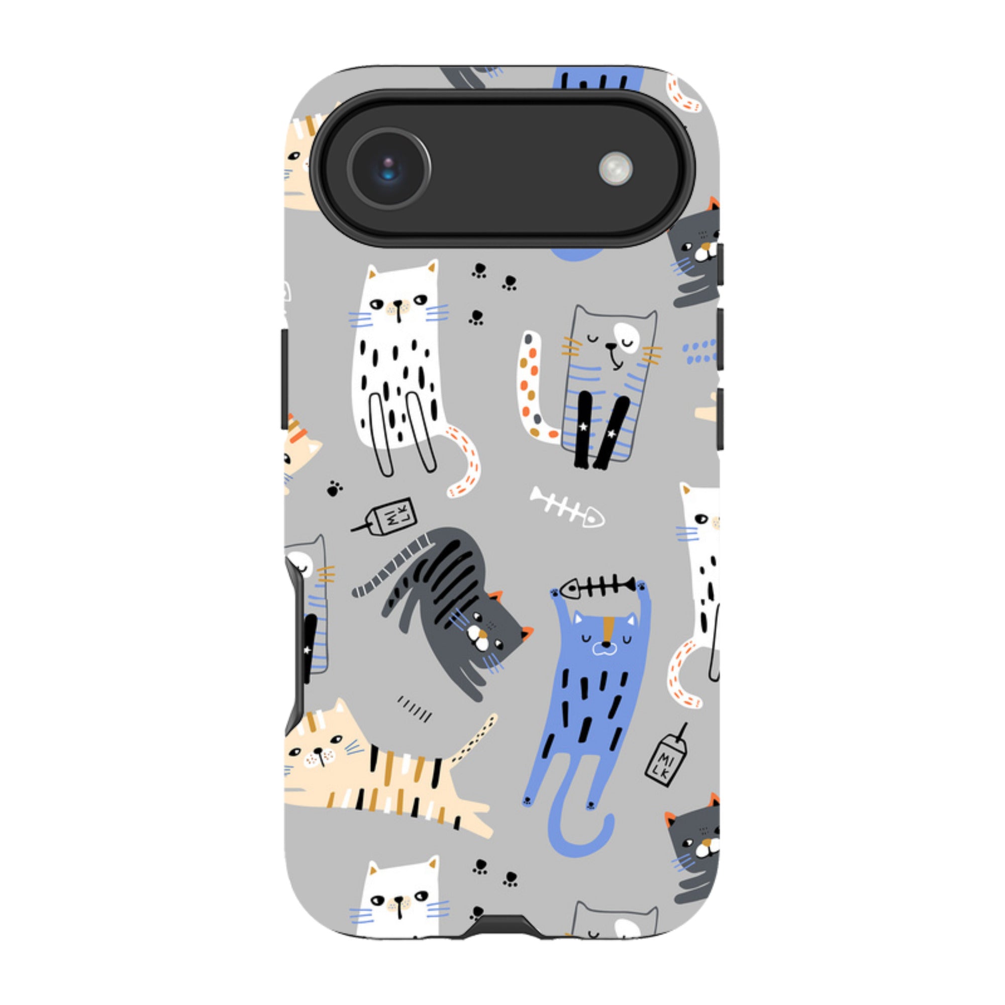 iPhone Tough Case - Cat And Bone