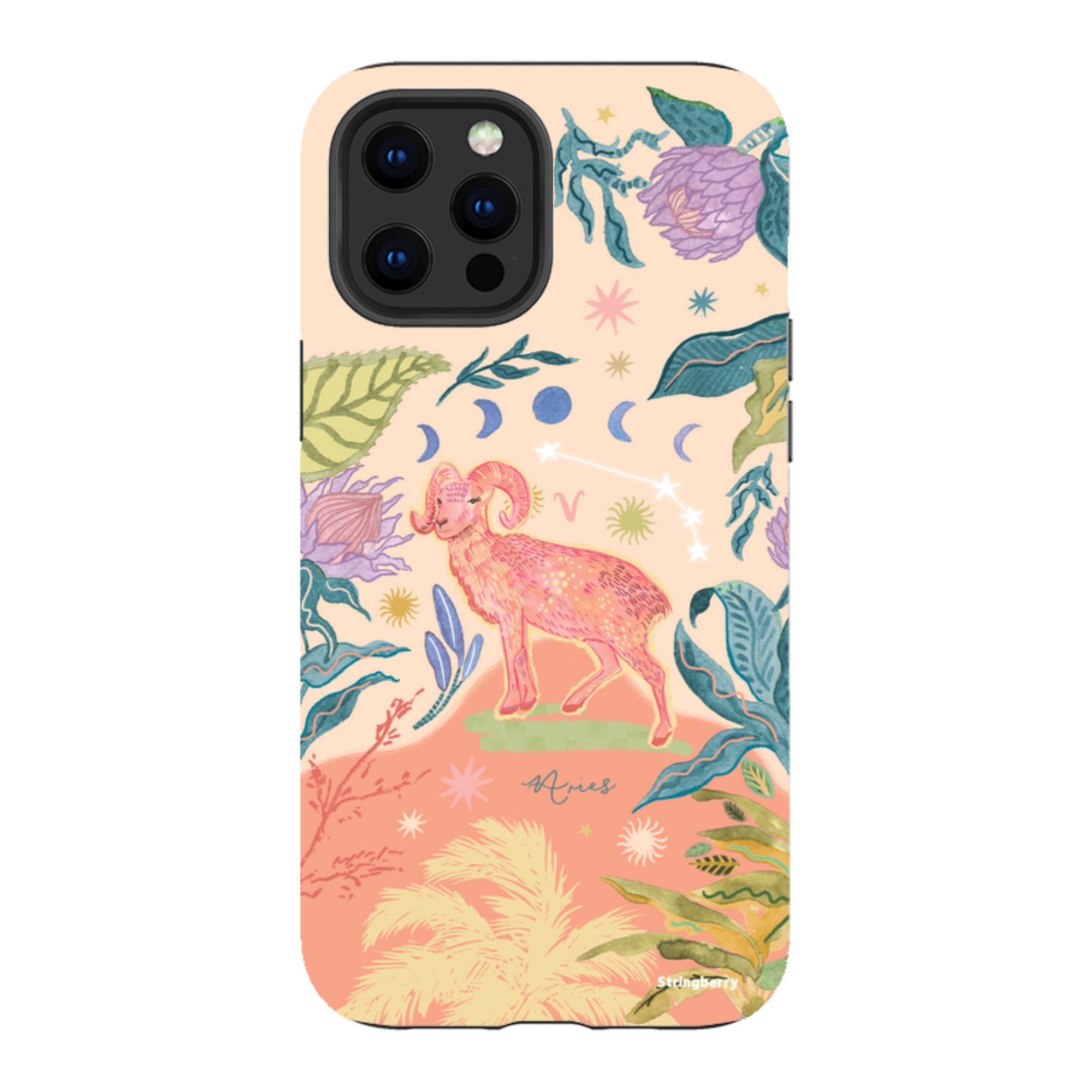iPhone Tough Case - Aries By Emma Frances Grant