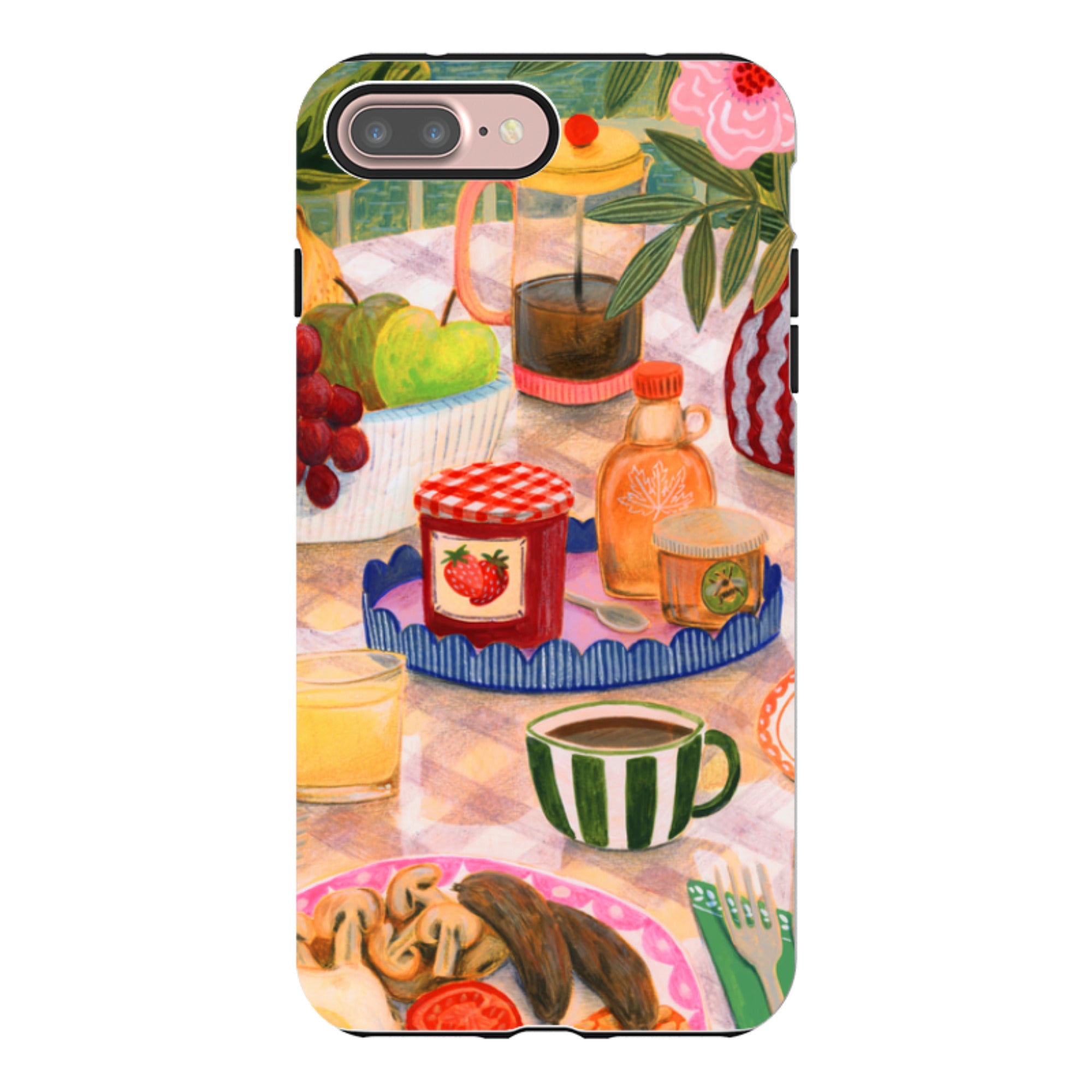 iPhone Tough Case - Holiday Breakfast By Lee Foster Wilson