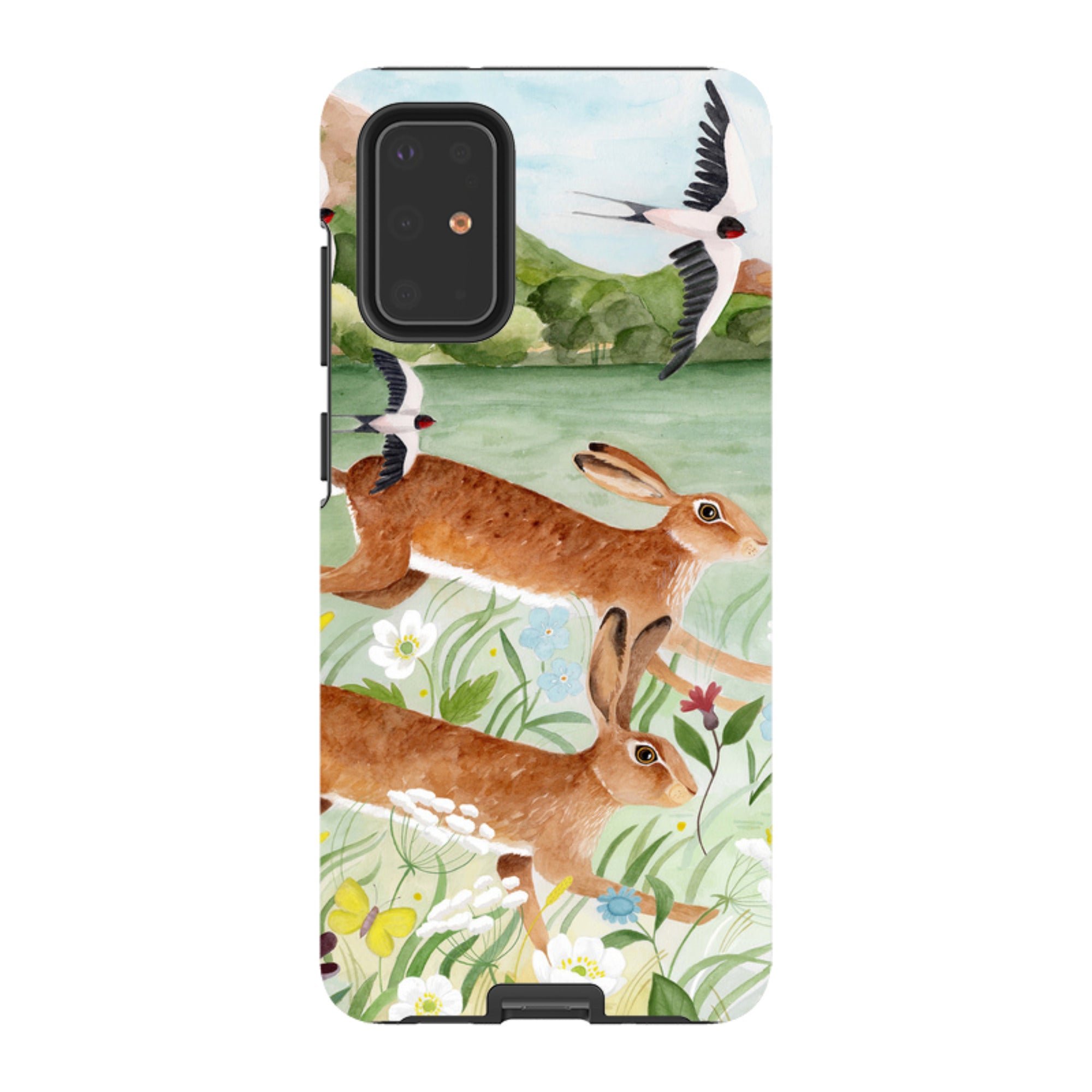 Samsung Tough Case - Hares By Bex Parkin