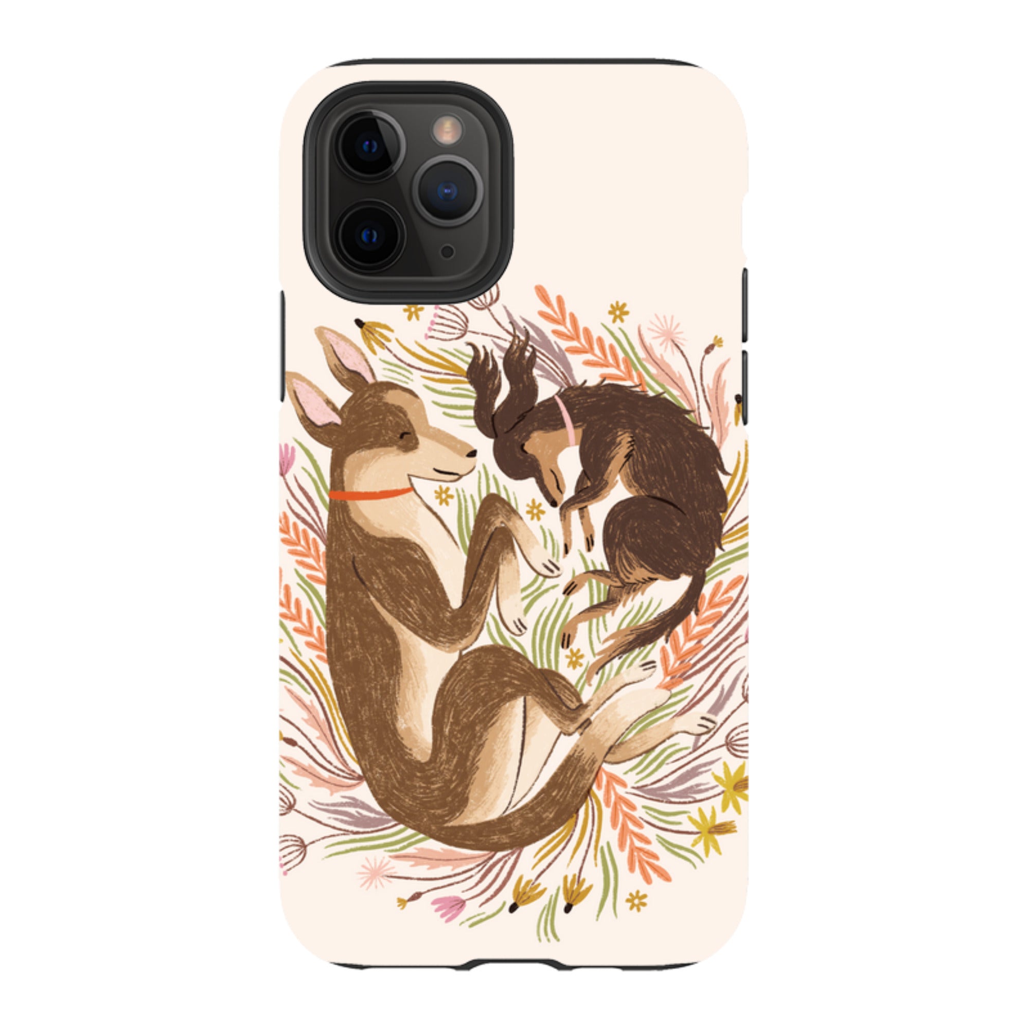 iPhone Tough Case - No Better Dream (Dogs) By Meghann Rader