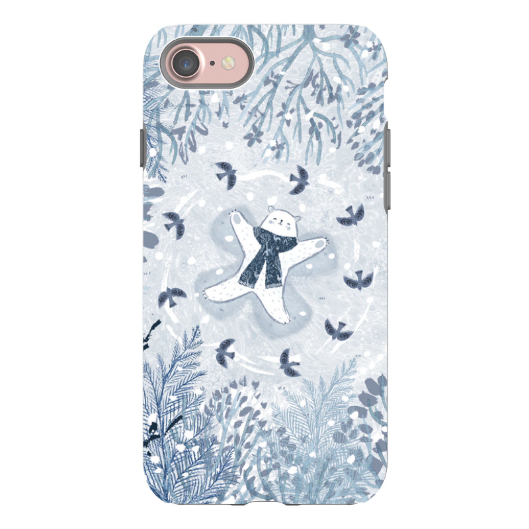 iPhone Tough Case - Snow Angel By Emma Frances Grant