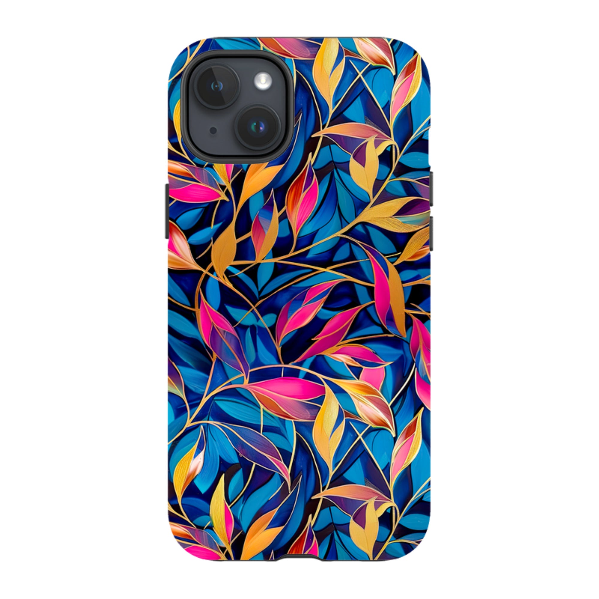 iPhone MagSafe Tough Case - Tangled Leaves