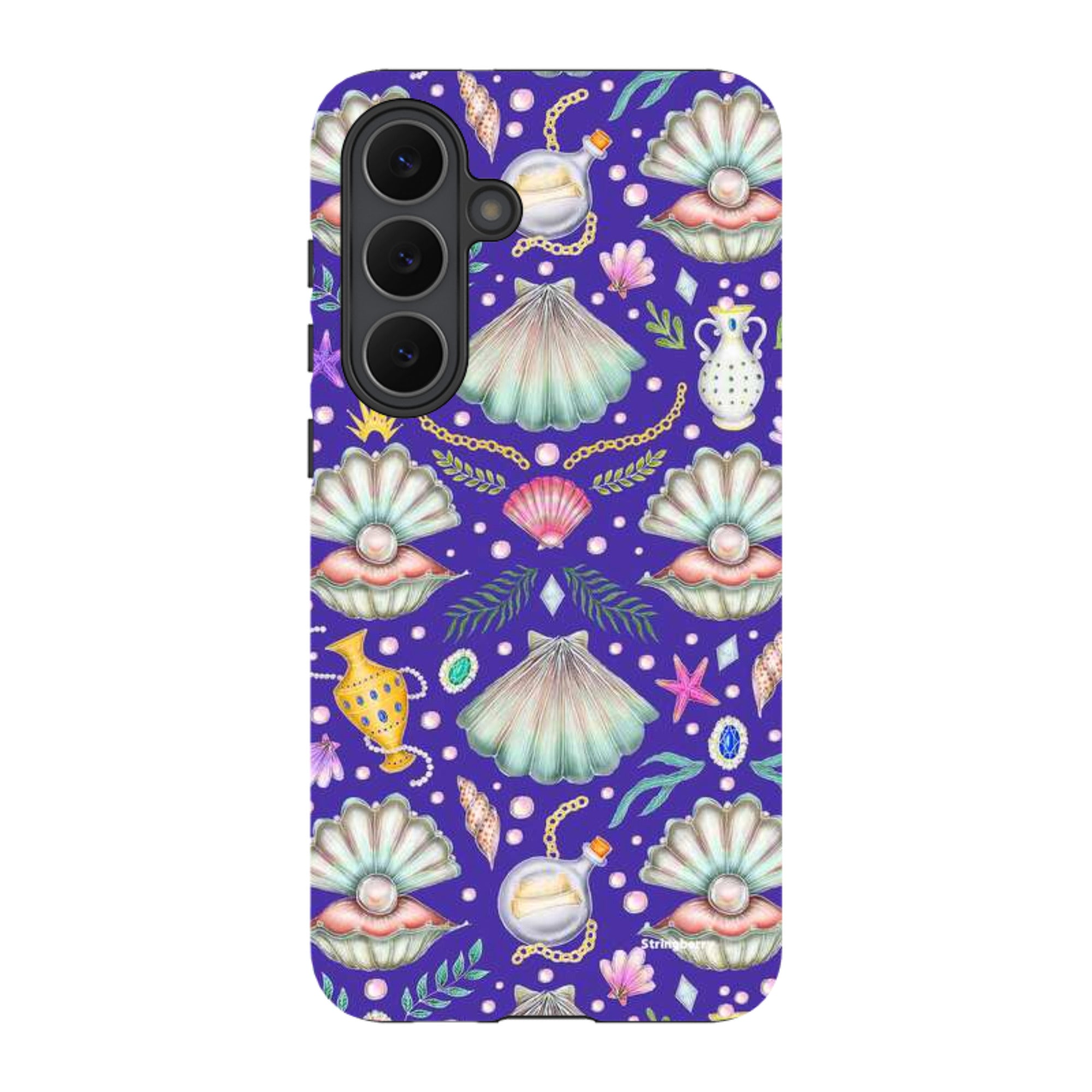 Samsung Tough Case - Pearl's Fantasy Indigo By Catherine Rowe
