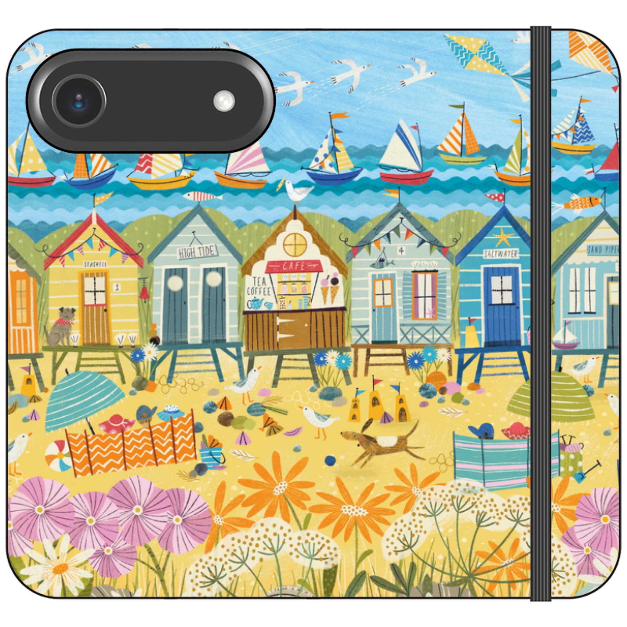 Beachy Days Wallet Case By Ali Brookes