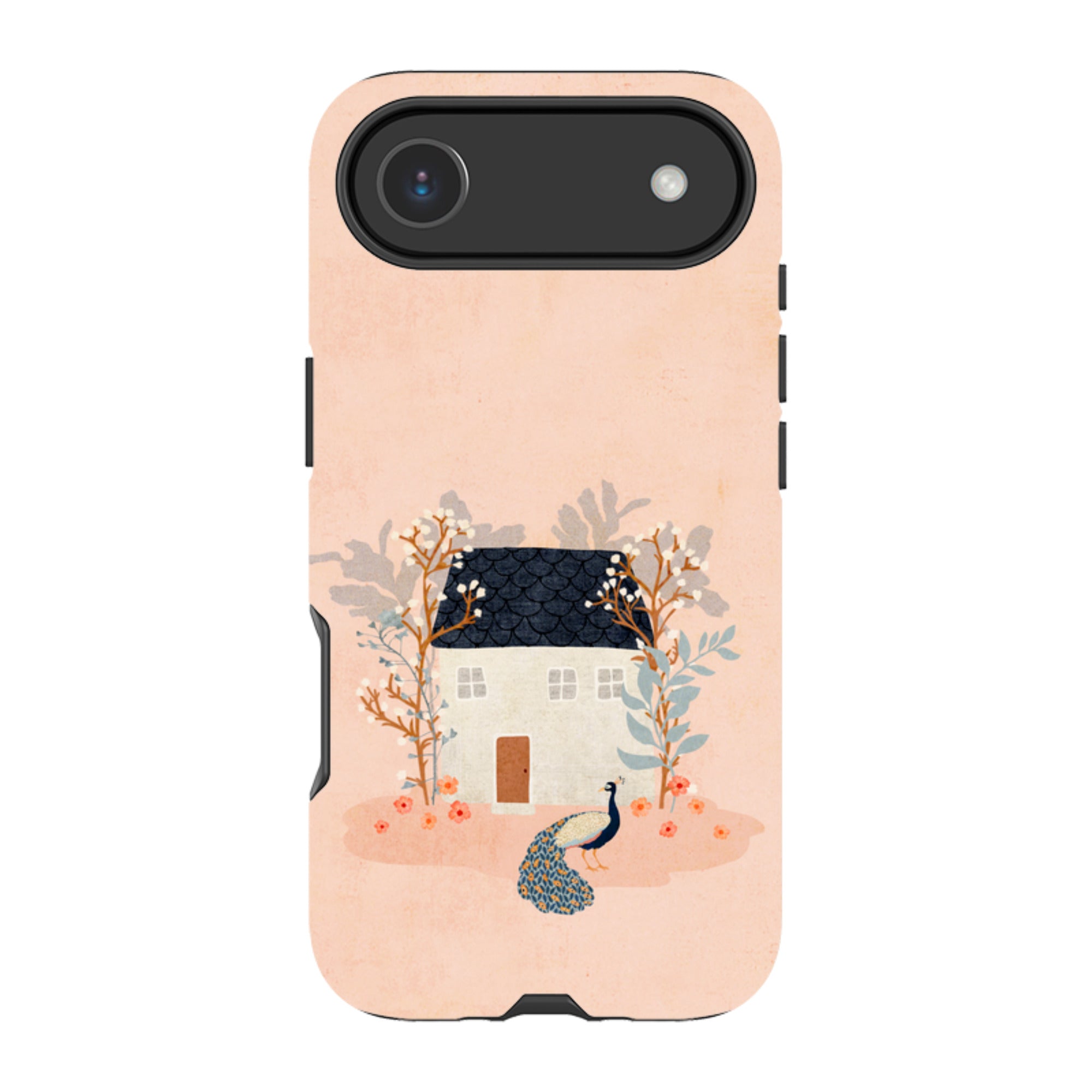 iPhone MagSafe Tough Case - Home Pink By Katherine Quinn