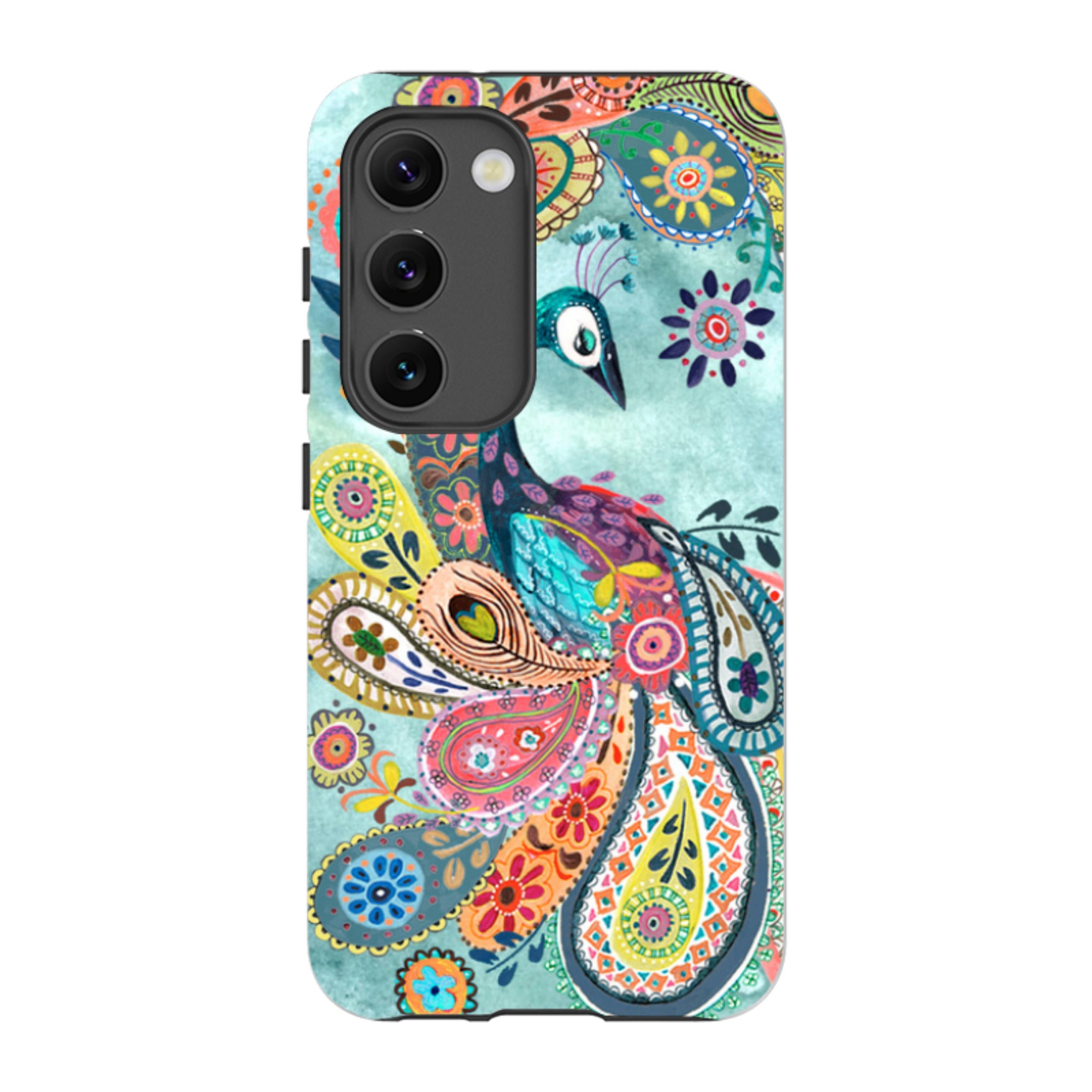 Samsung Tough Case - Peacock Dreams By Caroline Bonne Muller