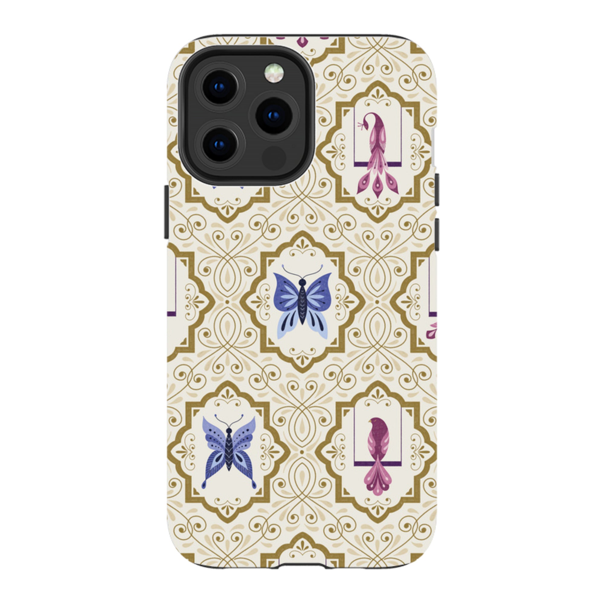 iPhone MagSafe Tough Case -  Wingframes Ivory By Jenny Zemanek