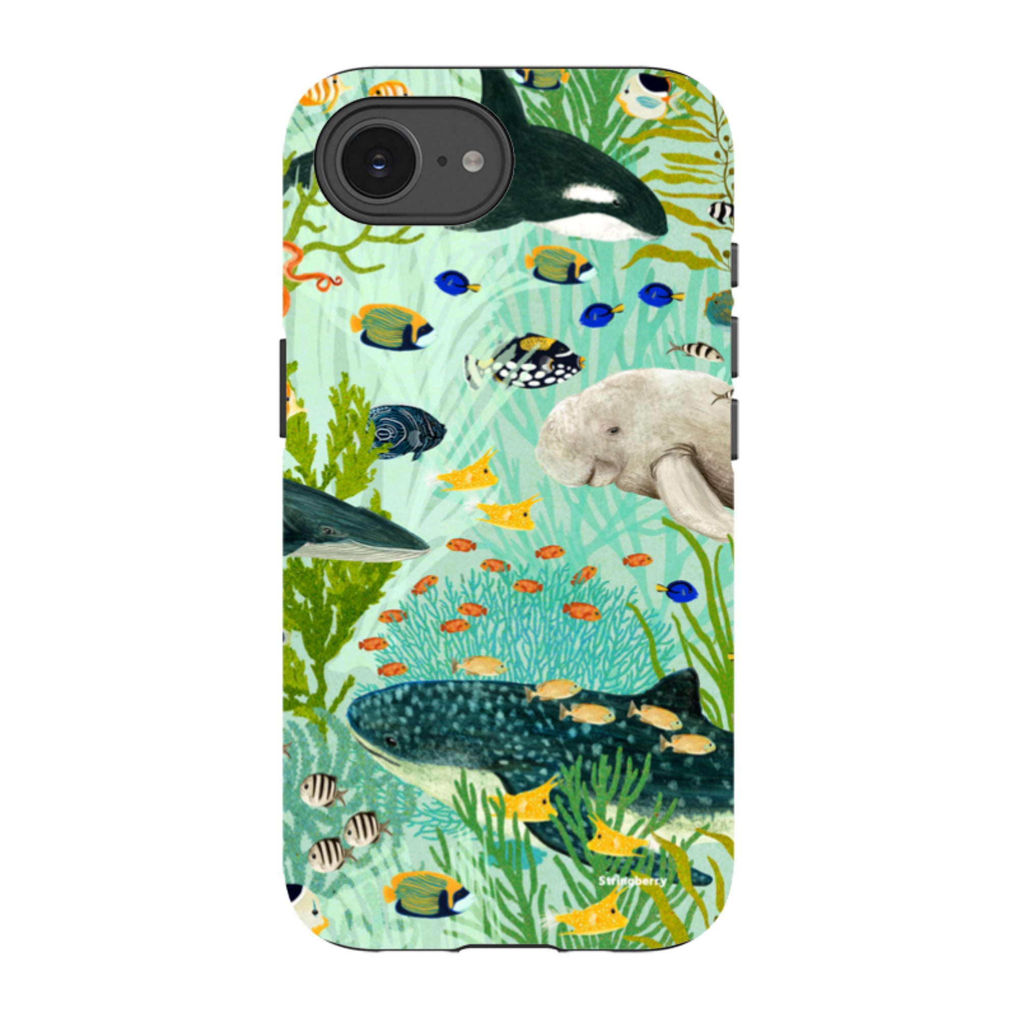 iPhone Tough Case - Sea Life By Katherine Quinn