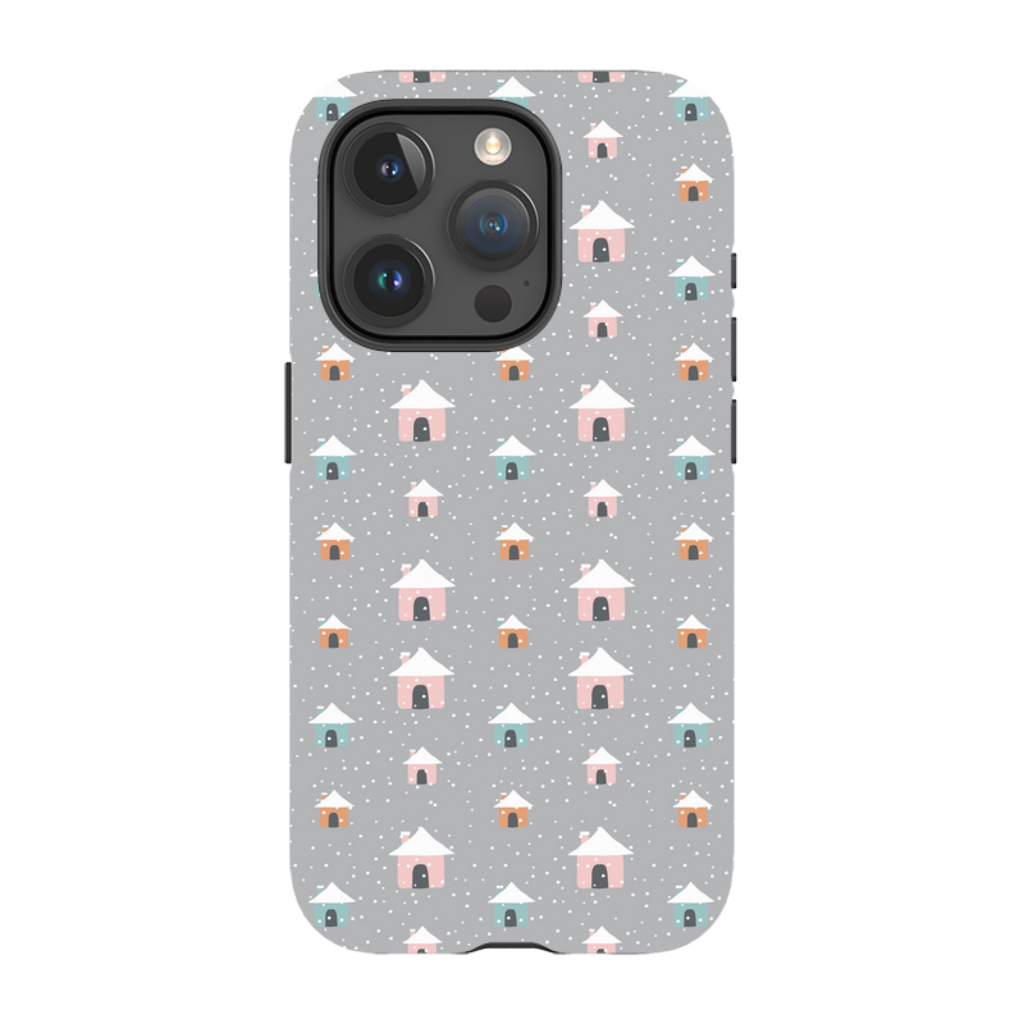 iPhone Tough Case - House Pattern