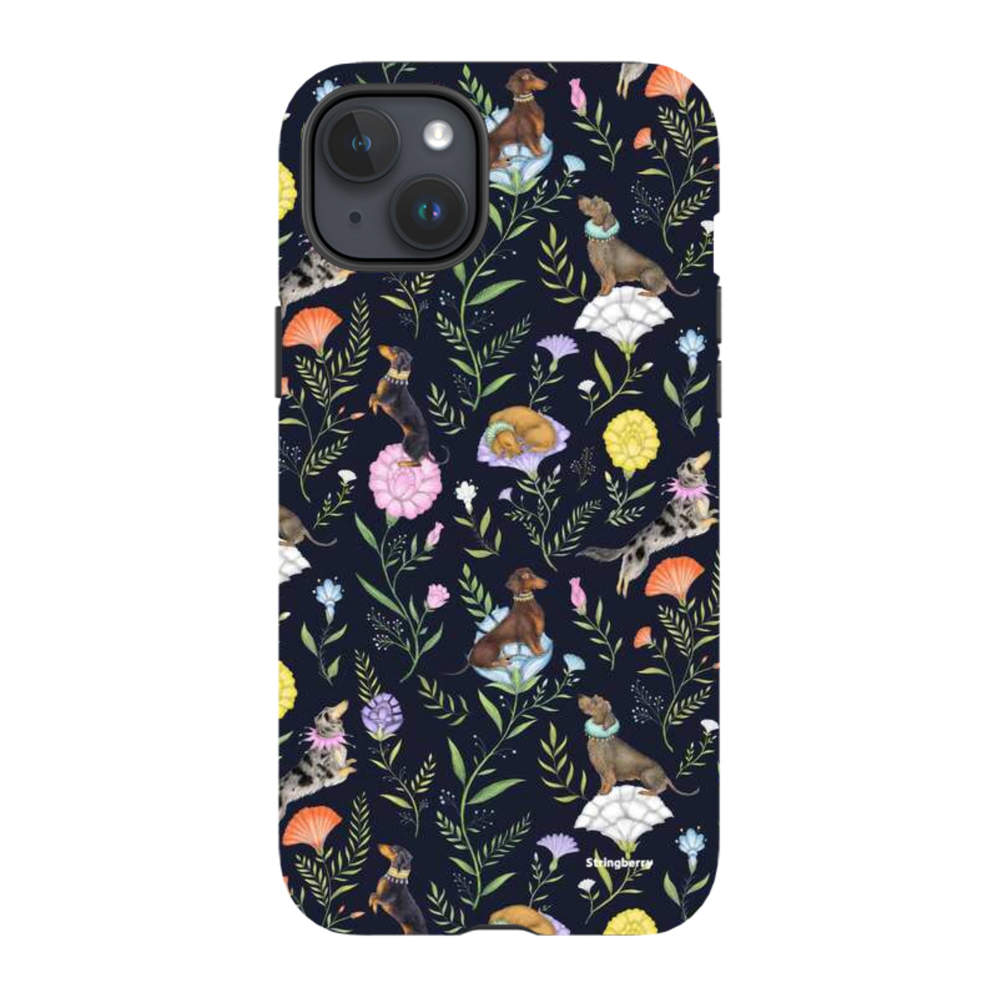iPhone MagSafe Tough Case -  Doxy Day Afternoon Marine By Catherine Rowe