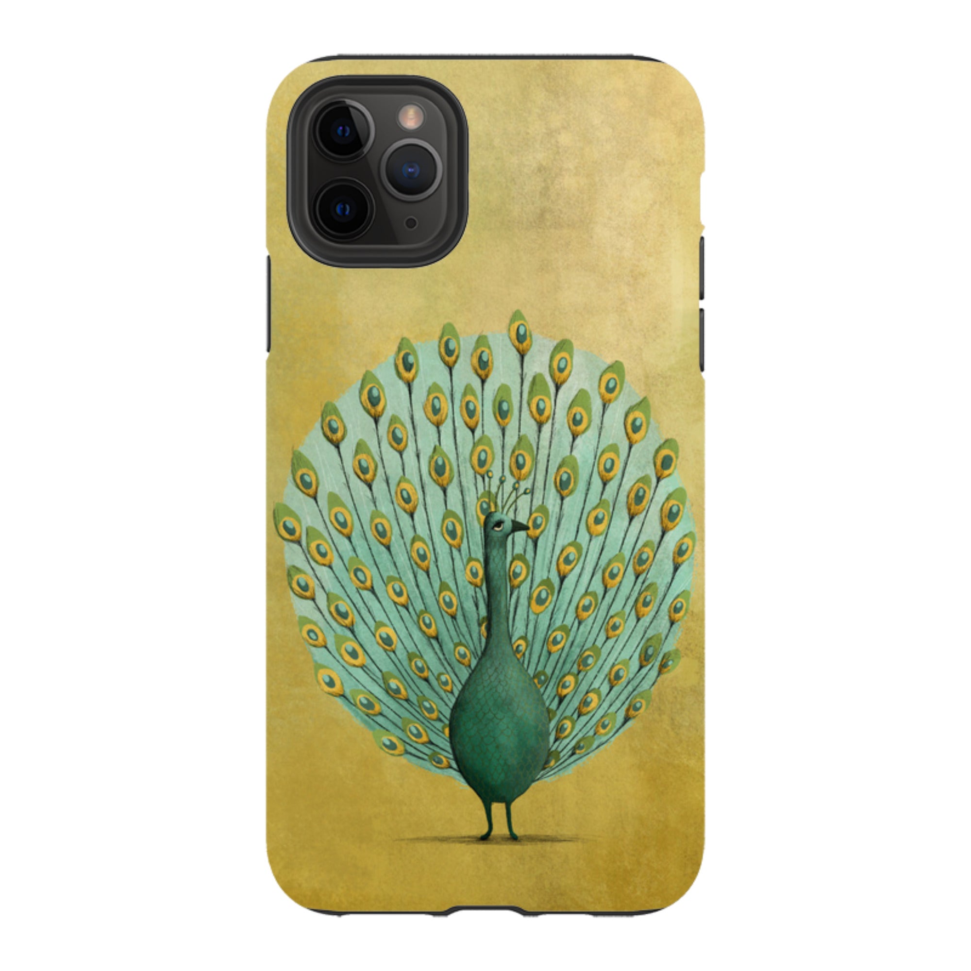 iPhone Tough Case - Peacock By Maja Lindberg
