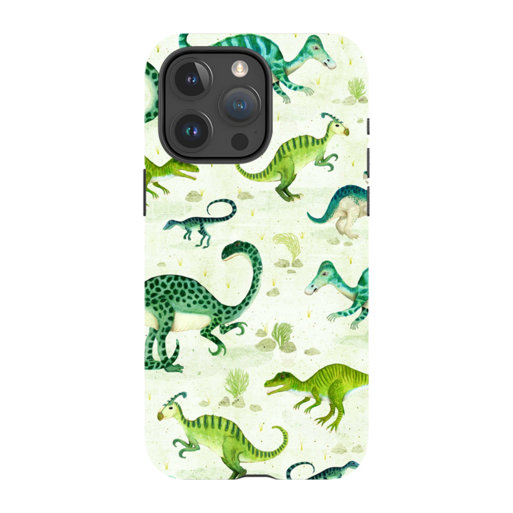 iPhone MagSafe Tough Case - Dinoland By Katherine Quinn