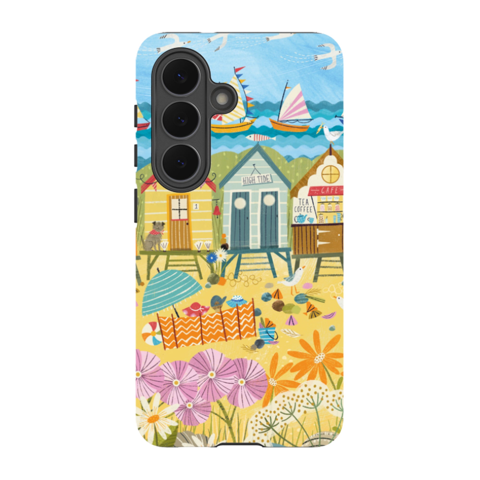 Samsung Tough  Case - Beachy Days 3 By Ali Brookes