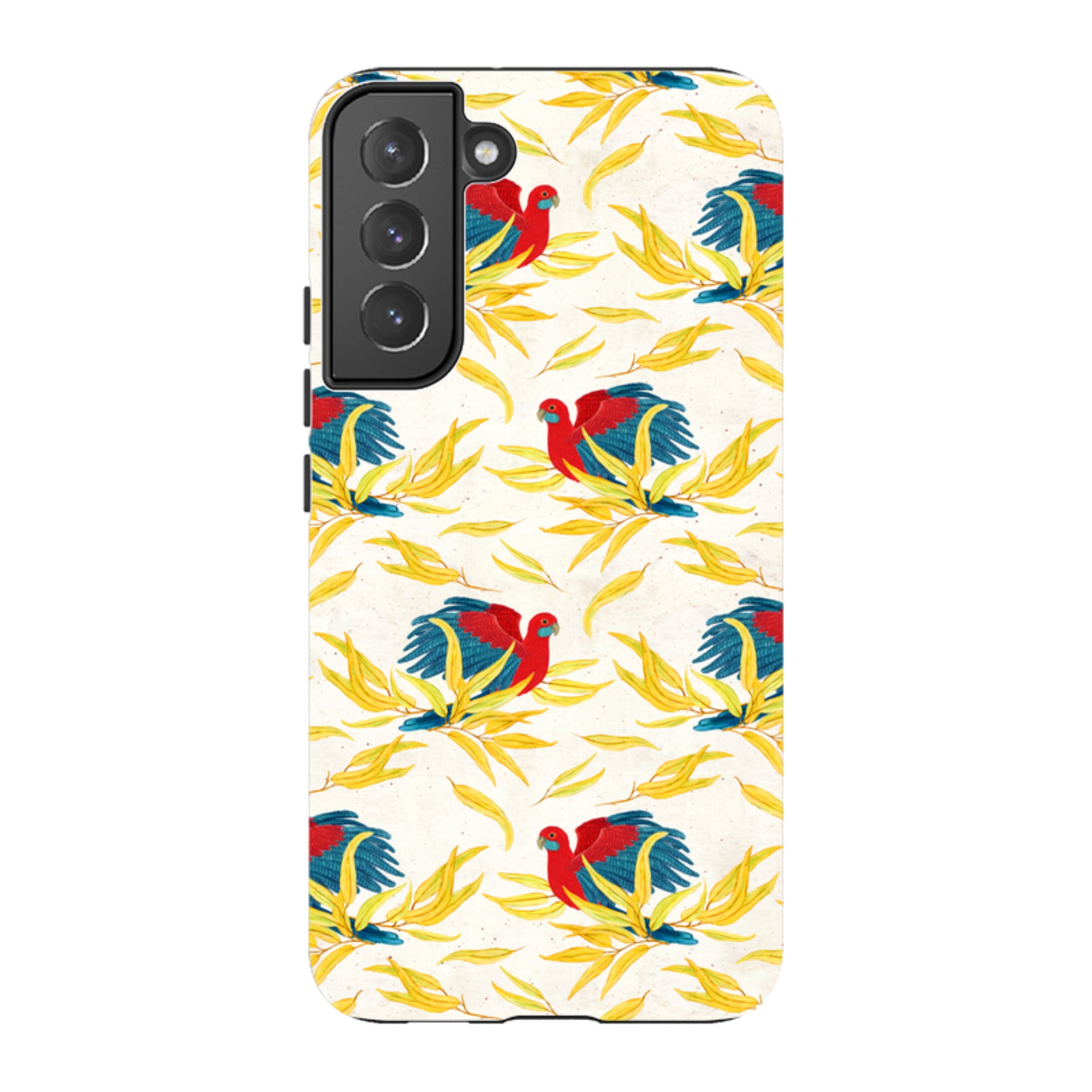 Samsung Tough Case - Crimson Rosella By Katherine Quinn