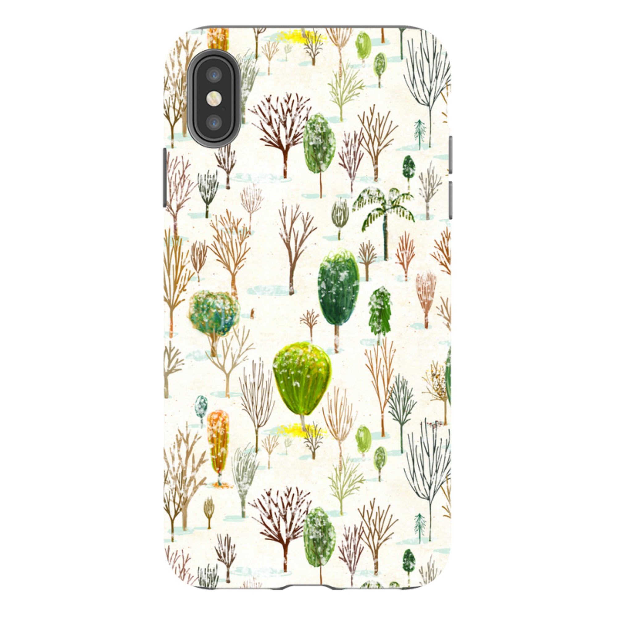 iPhone Tough Case - Winter In The Arboretum By Katherine Quinn