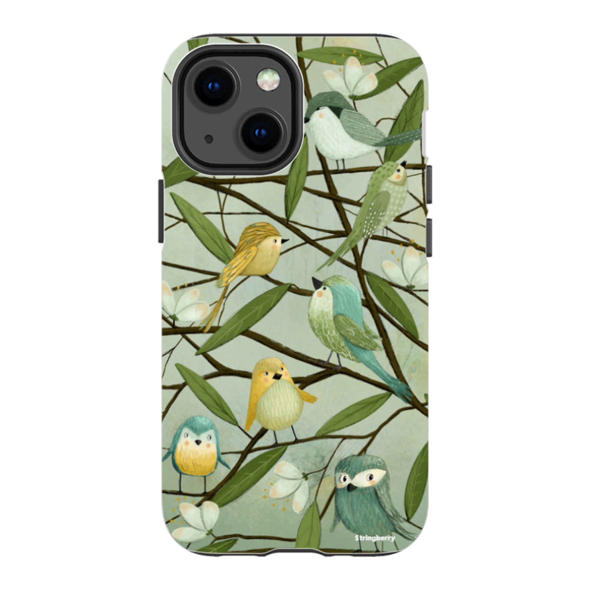 iPhone Tough Case - Birds By Maja Lindberg