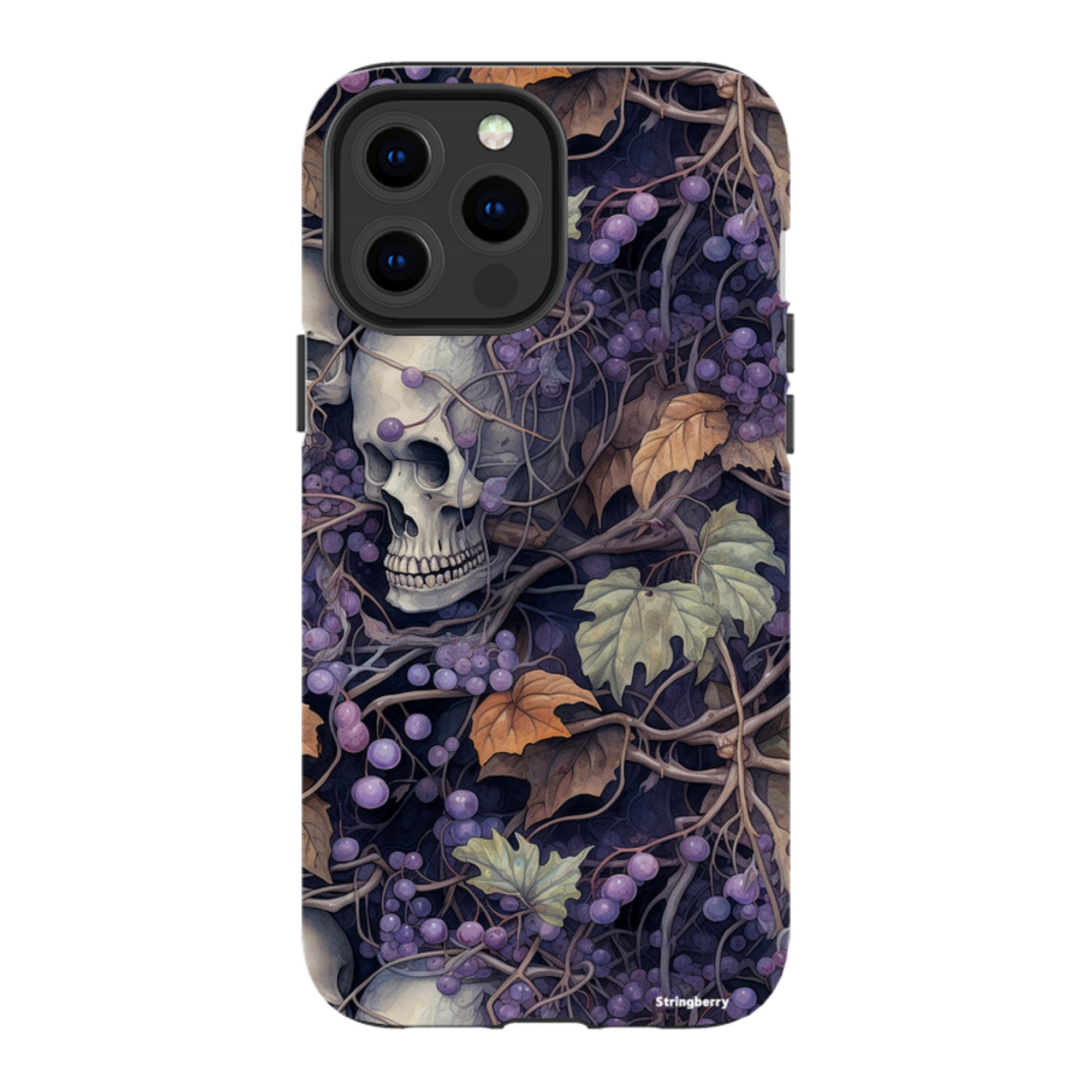 iPhone MagSafe Tough Case - Grape Skull