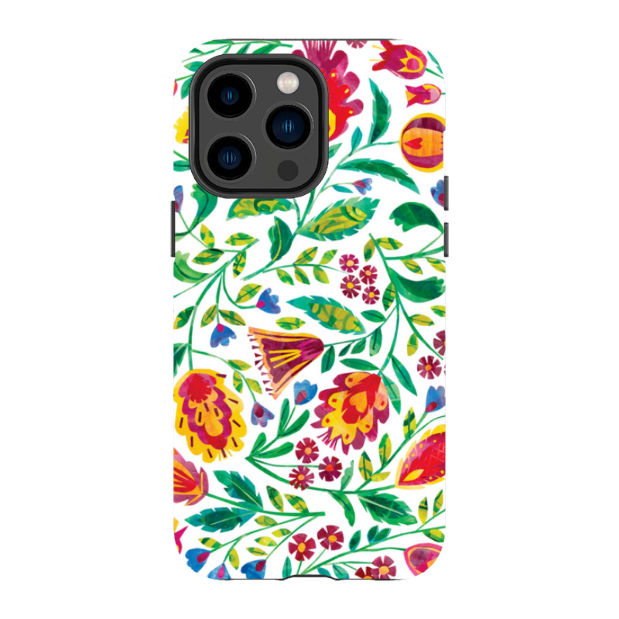 iPhone Tough Case - Folk Pattern By Tracey English