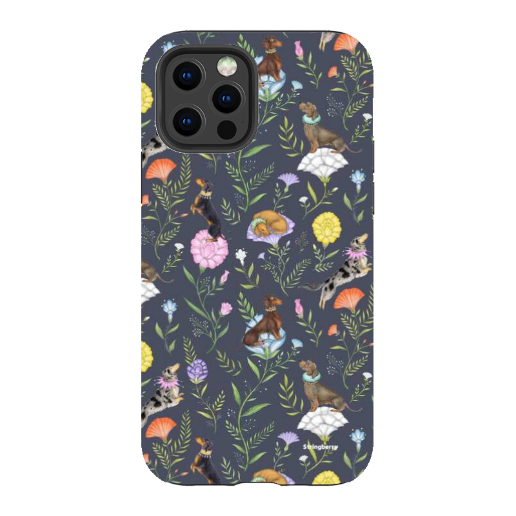 iPhone Tough Case - Doxy Day Afternoon Slate By Catherine Rowe