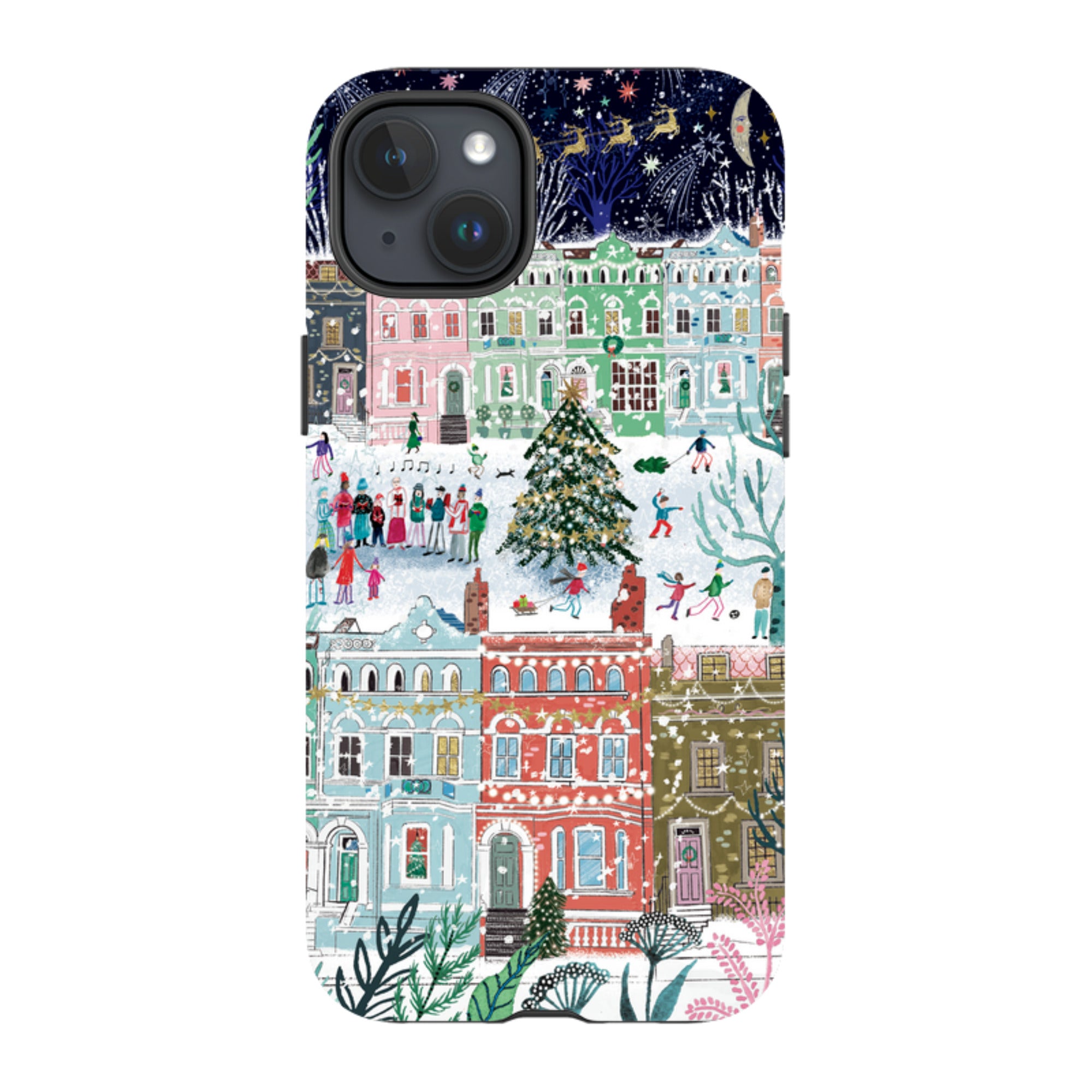 iPhone MagSafe Tough Case - Winter In Notting Hill By Emma Frances Grant