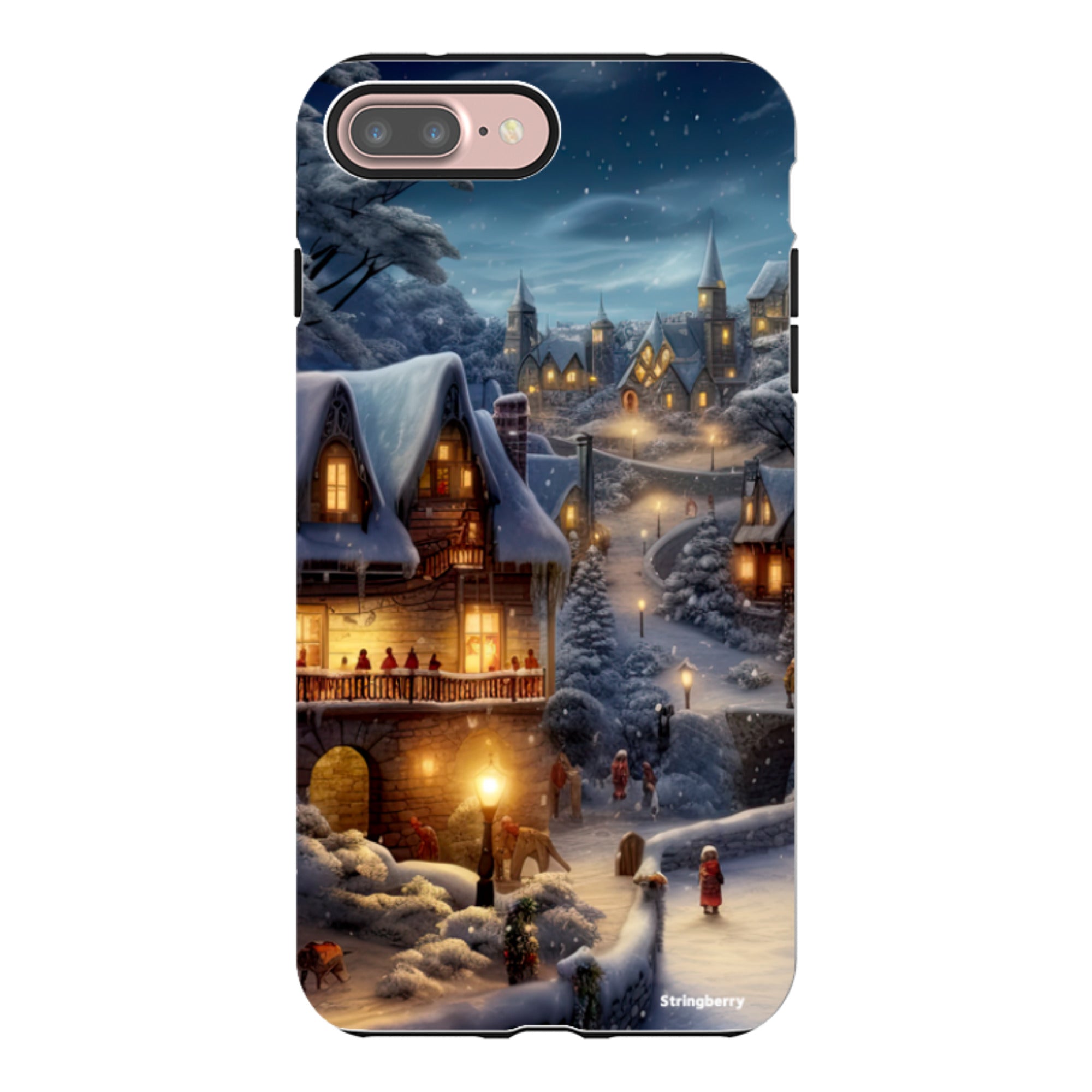 iPhone Tough Case - Scandinavian Winter Night