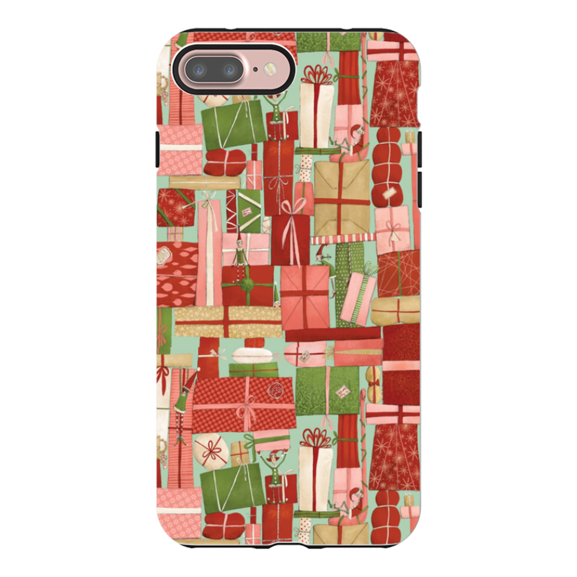 iPhone Tough Case - Santas Helpers By Maja Lindberg
