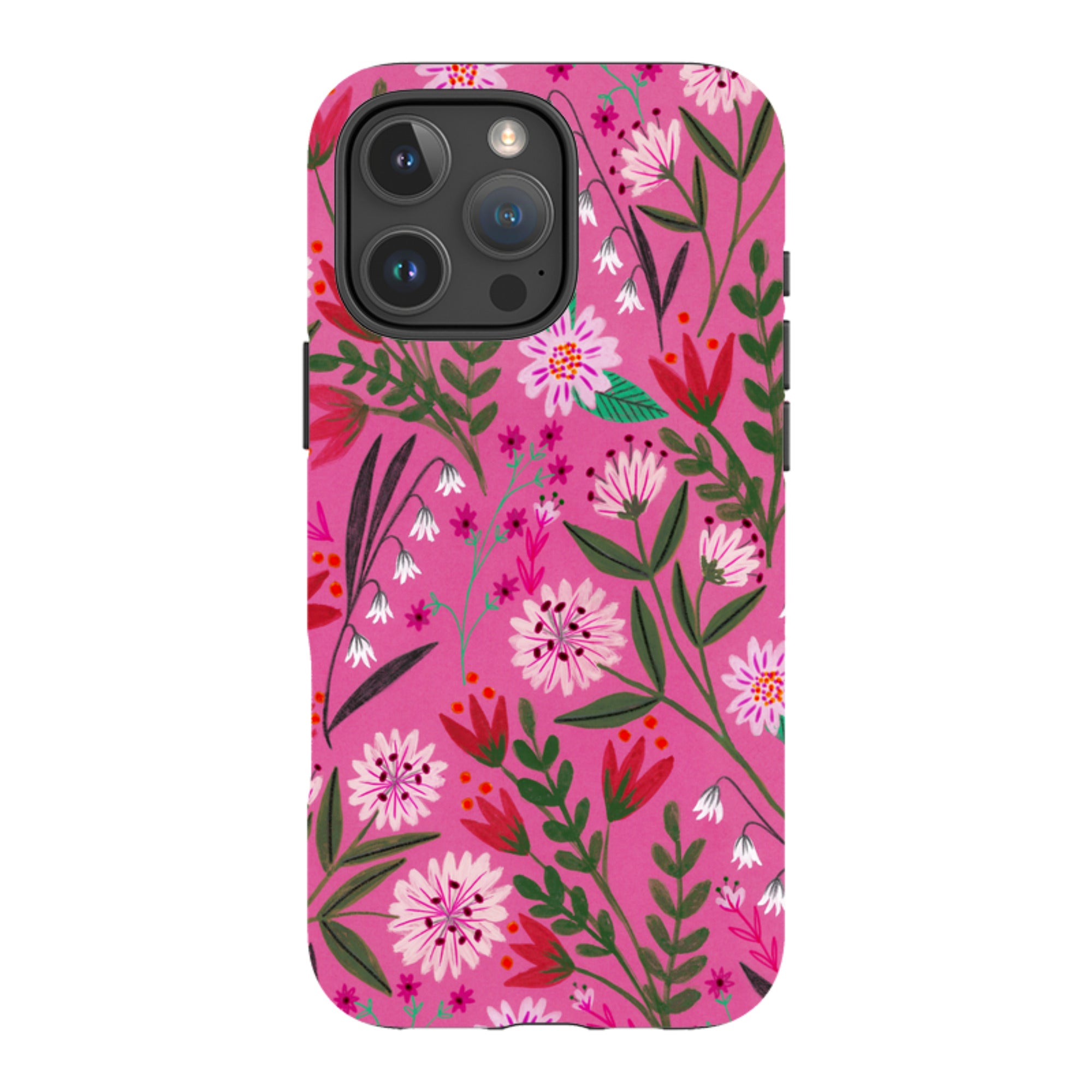 iPhone Tough Case - Pink Sunset By Lee Foster Wilson