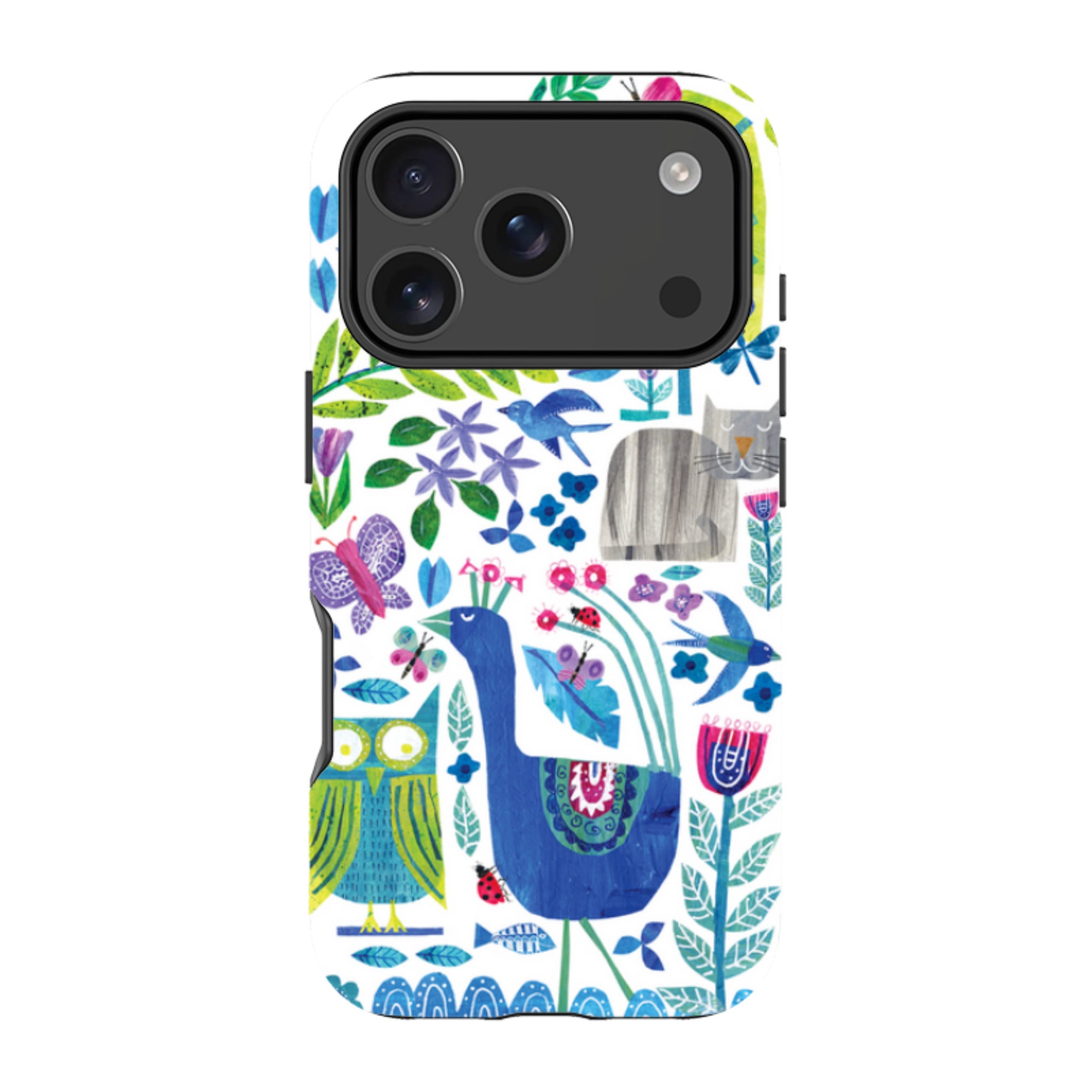 iPhone Tough Case - Back Garden By Tracey English