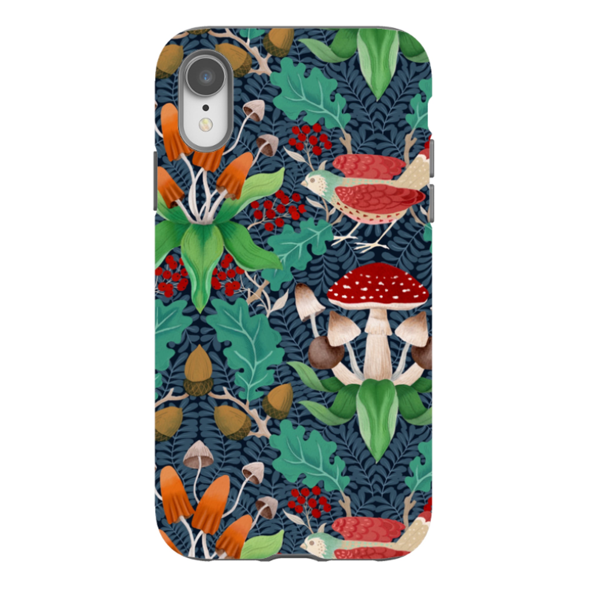 iPhone Tough Case - Mushrooms By Bex Parkin