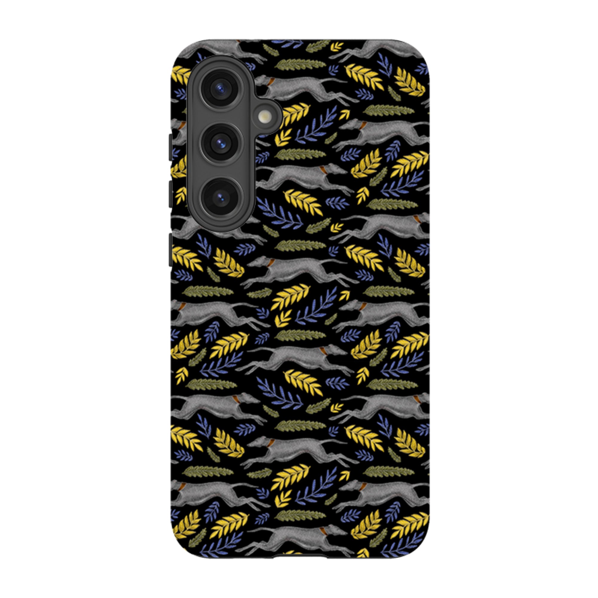 Samsung Tough Case - Greyhound Pattern By Catherine Rowe
