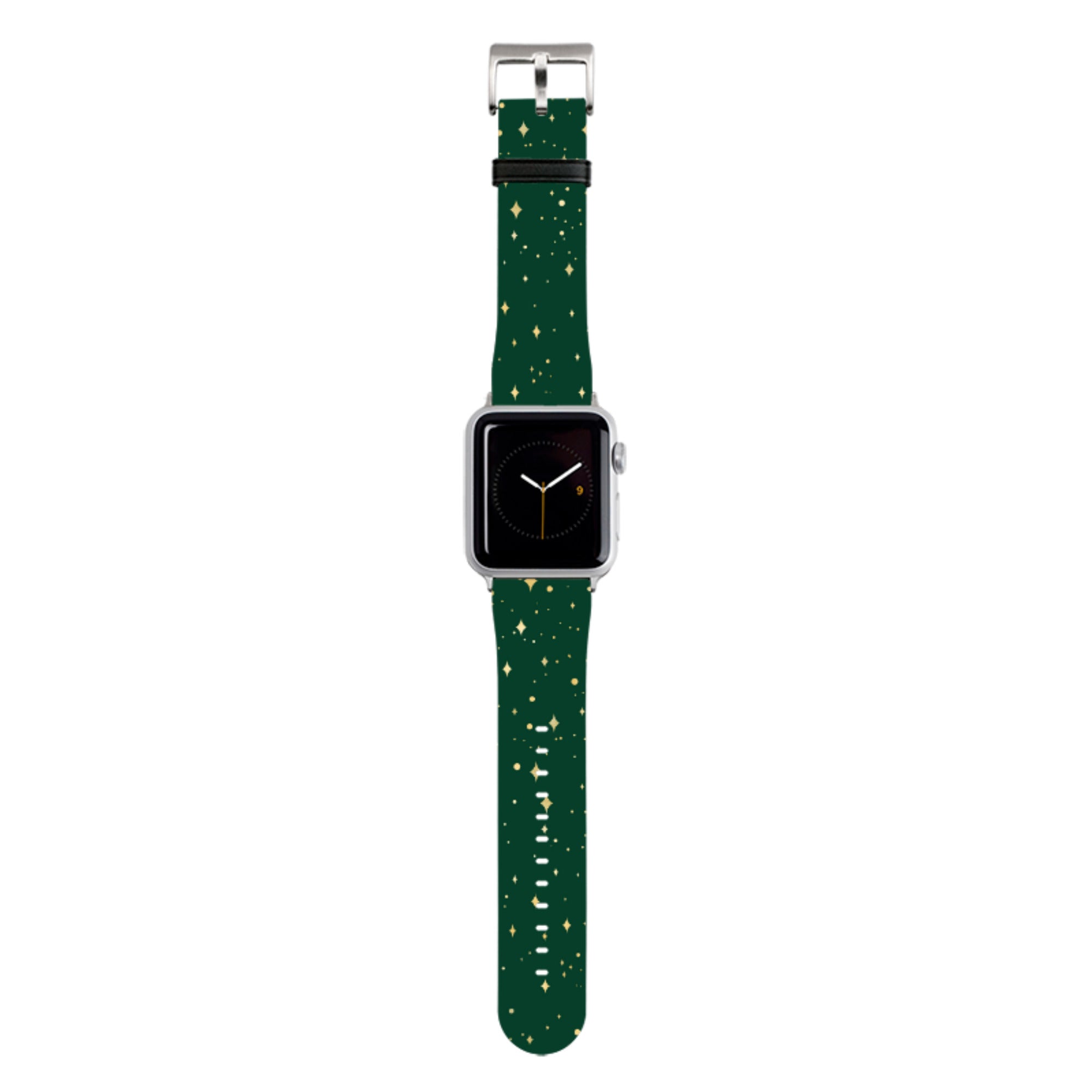 Forest Green Cosmos Apple Watch Strap