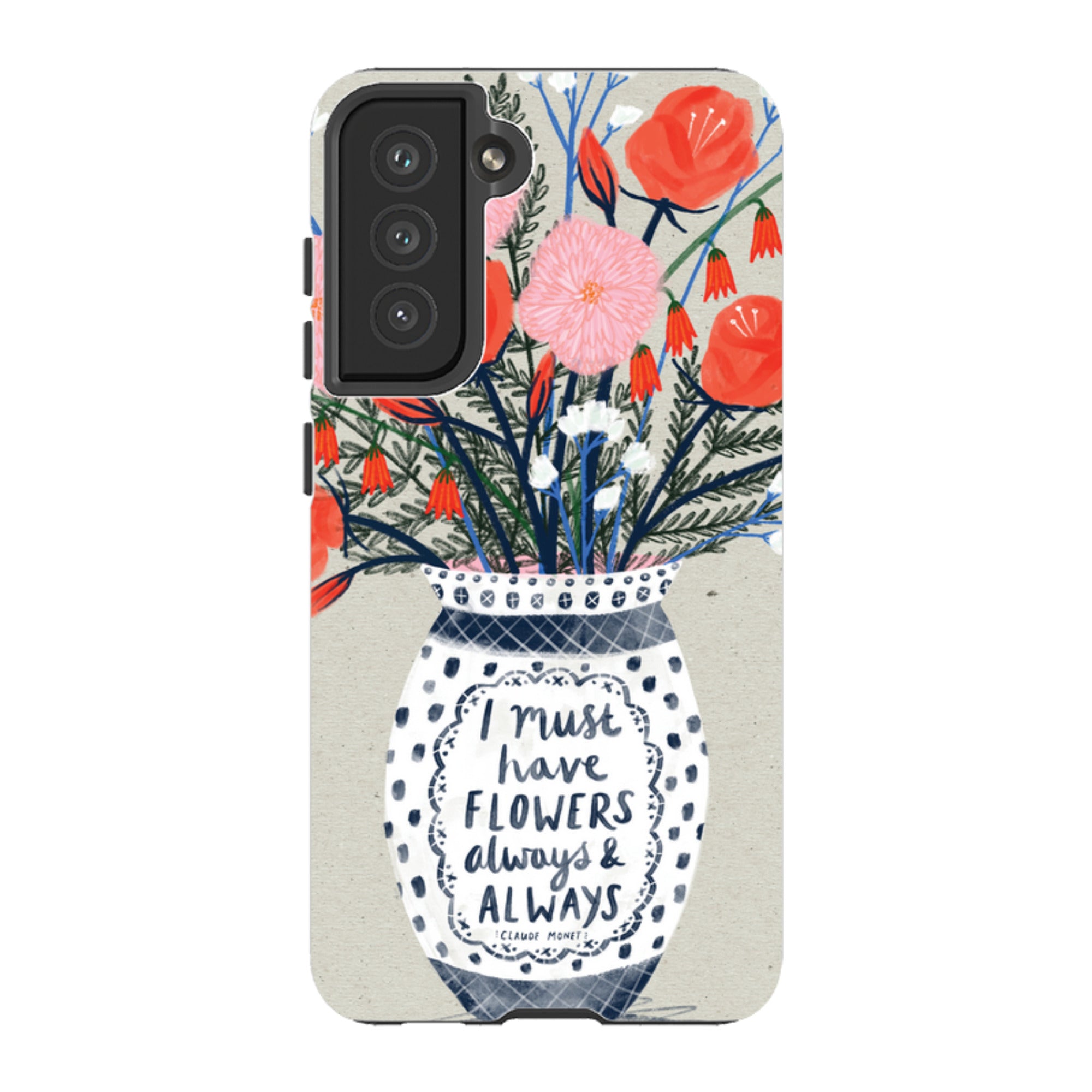 Samsung Tough Case - Flowers Always By Lee Foster Wilson