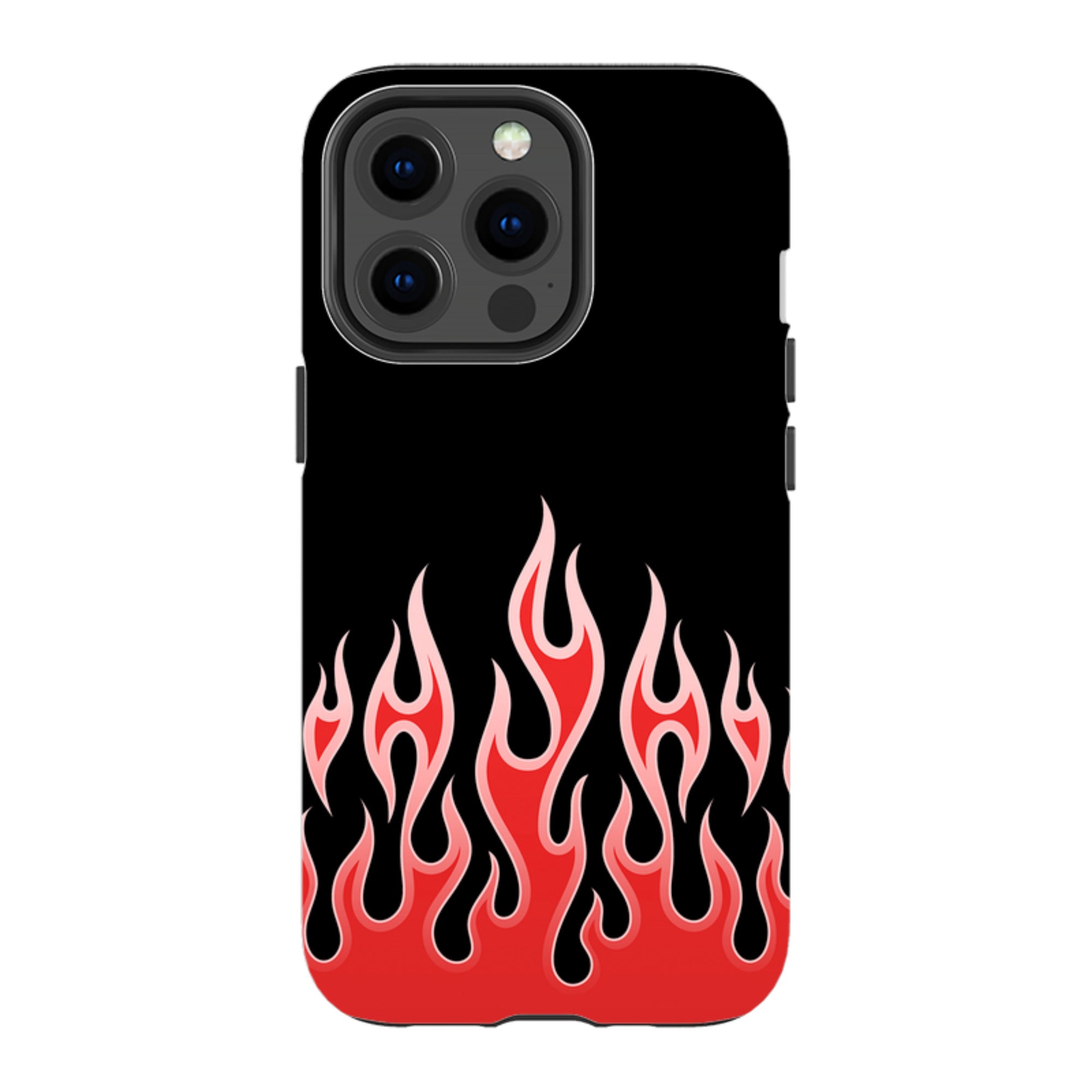 iPhone Tough Case - Red Flames