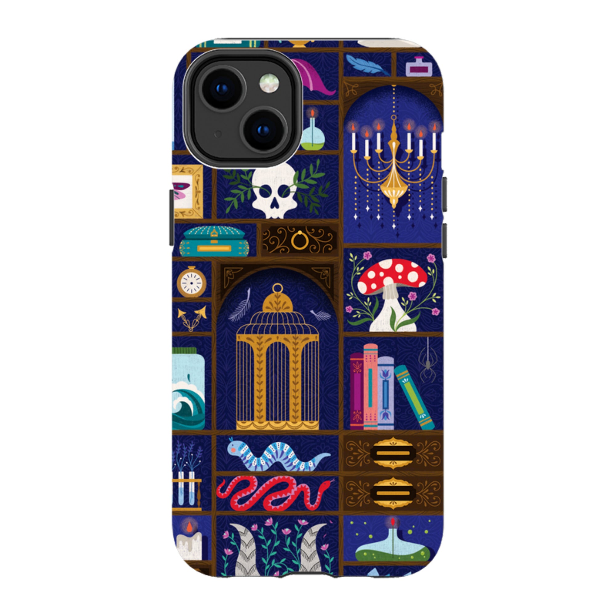 iPhone MagSafe Tough Case -  Cabinet Of Curiosities By Jenny Zemanek