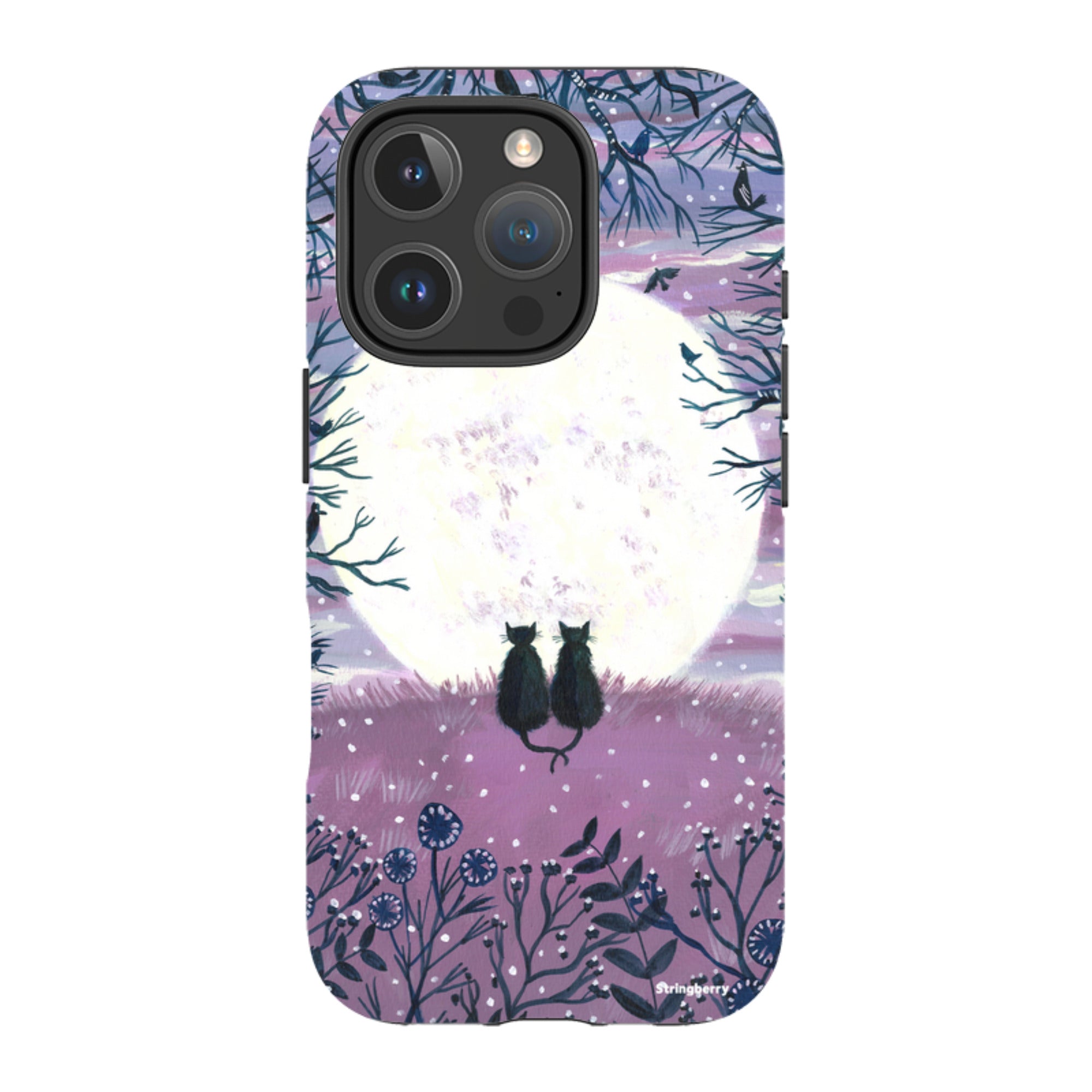 iPhone Tough Case - Winter Cats II By Mary Stubberfield