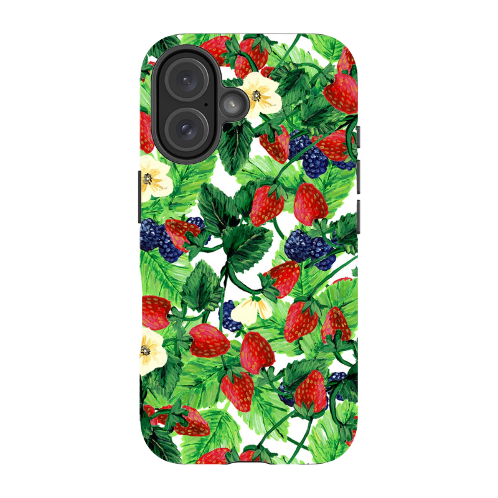 iPhone MagSafe Tough Case - Strawberries III By Abby Jacobs