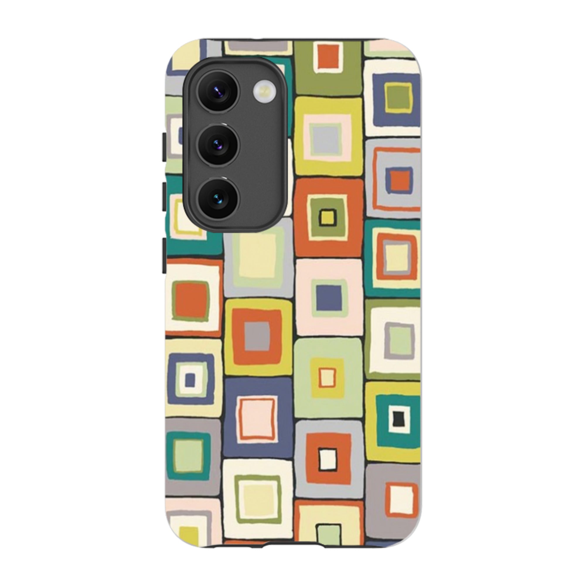 Samsung Tough Case - Atelier Blanket Squares Urbane By Sarah Campbell