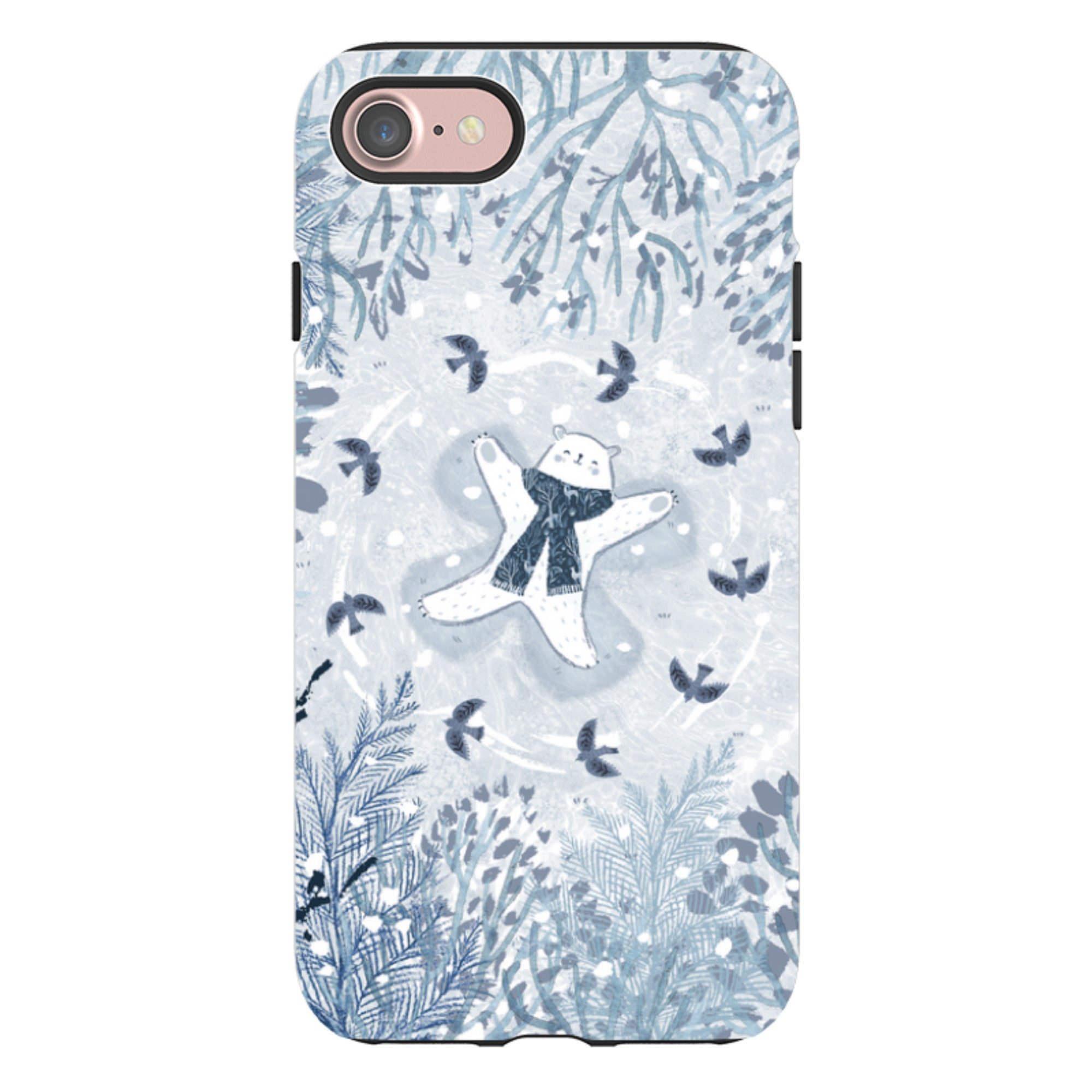 iPhone Tough Case - Snow Angel By Emma Frances Grant