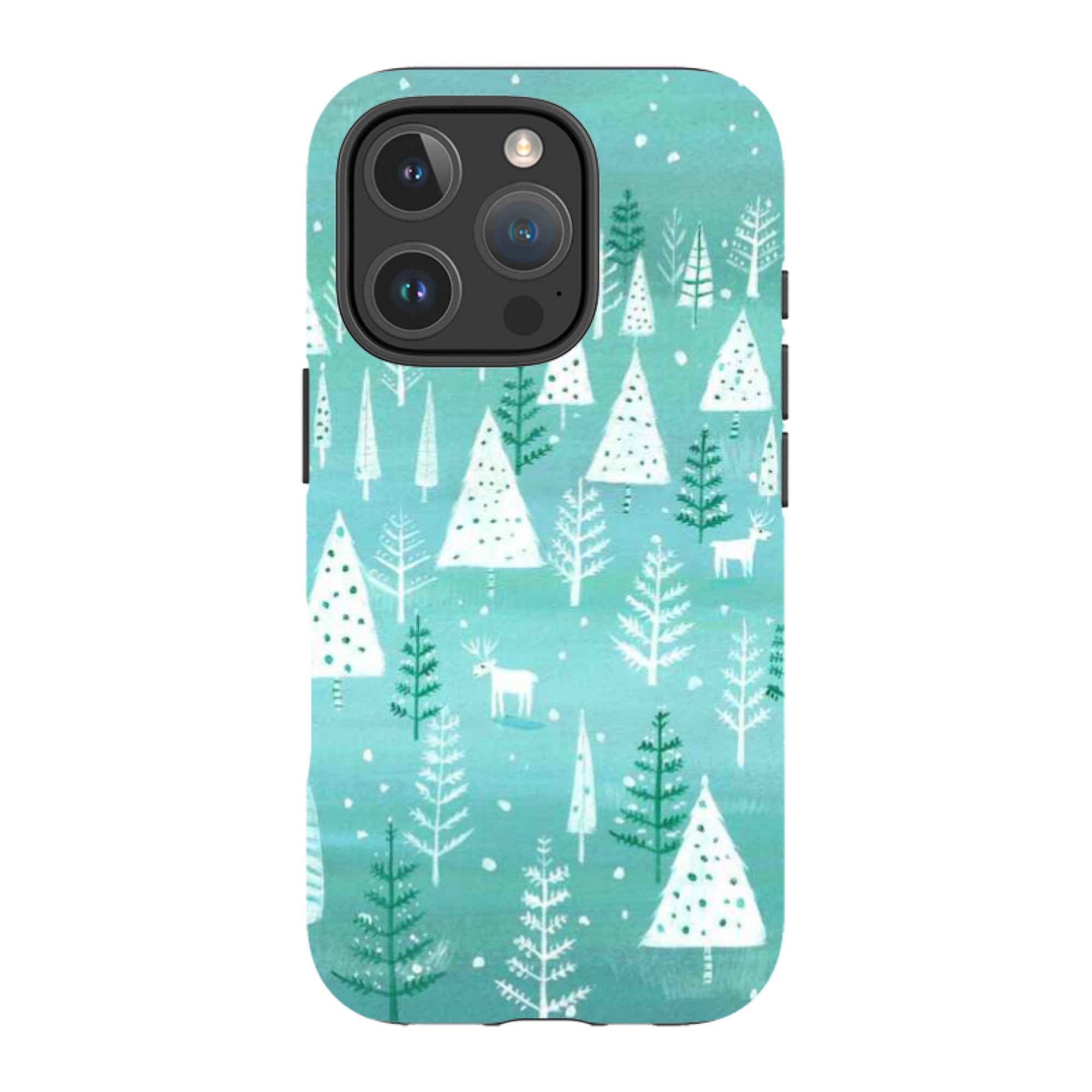 iPhone MagSafe Tough Case - Teal Tundra By Mary Stubberfield