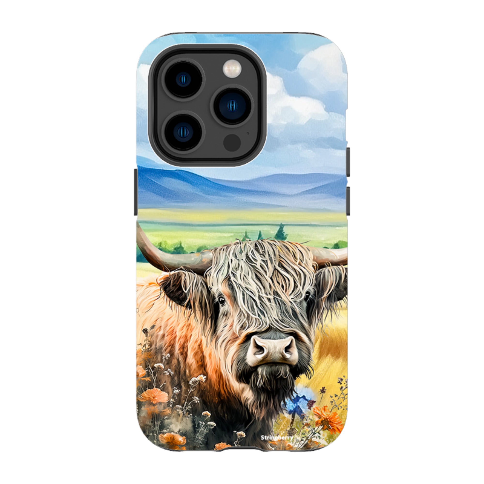 iPhone Tough Case - Highland Cow V