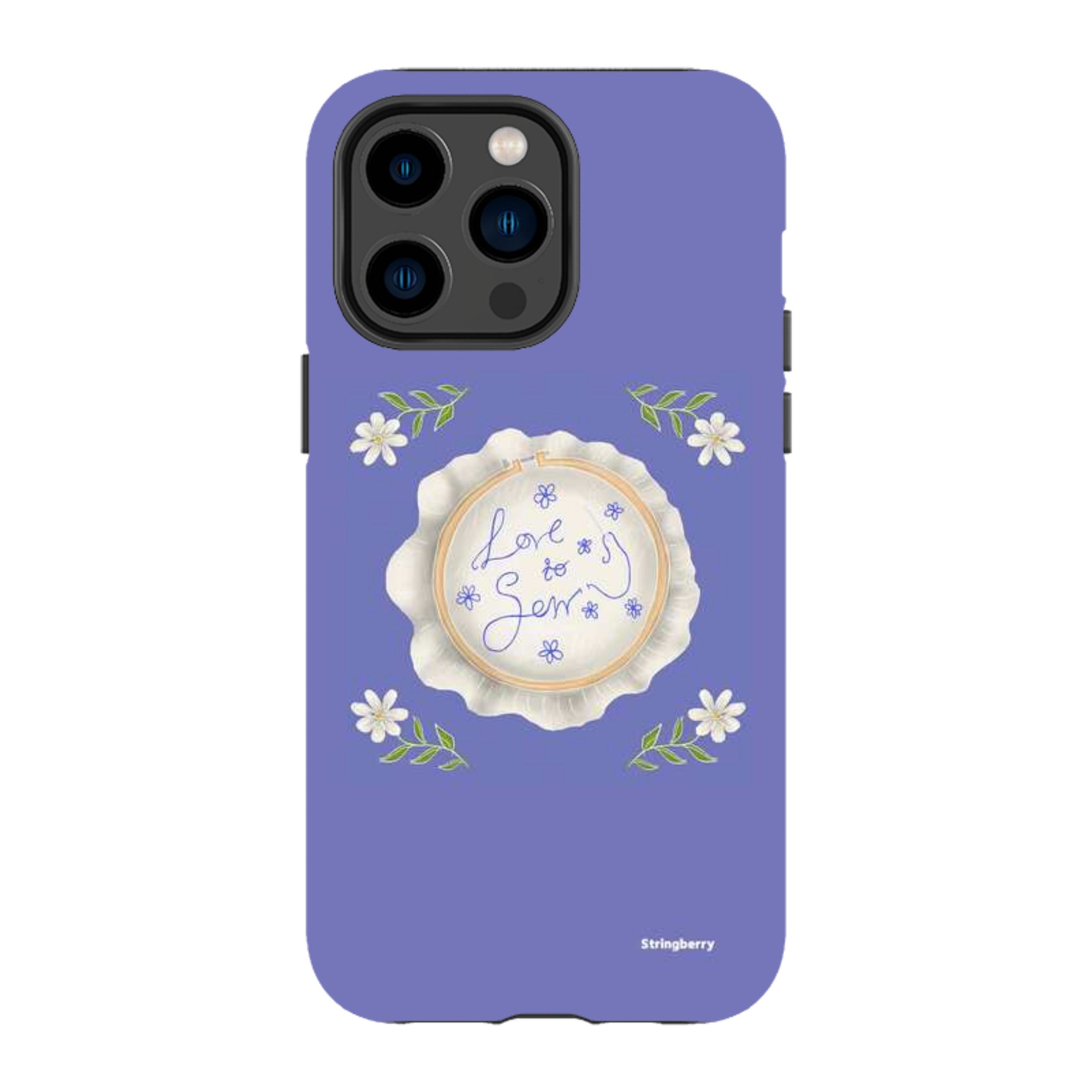 iPhone MagSafe Tough Case -  Love To Sew By Catherine Rowe